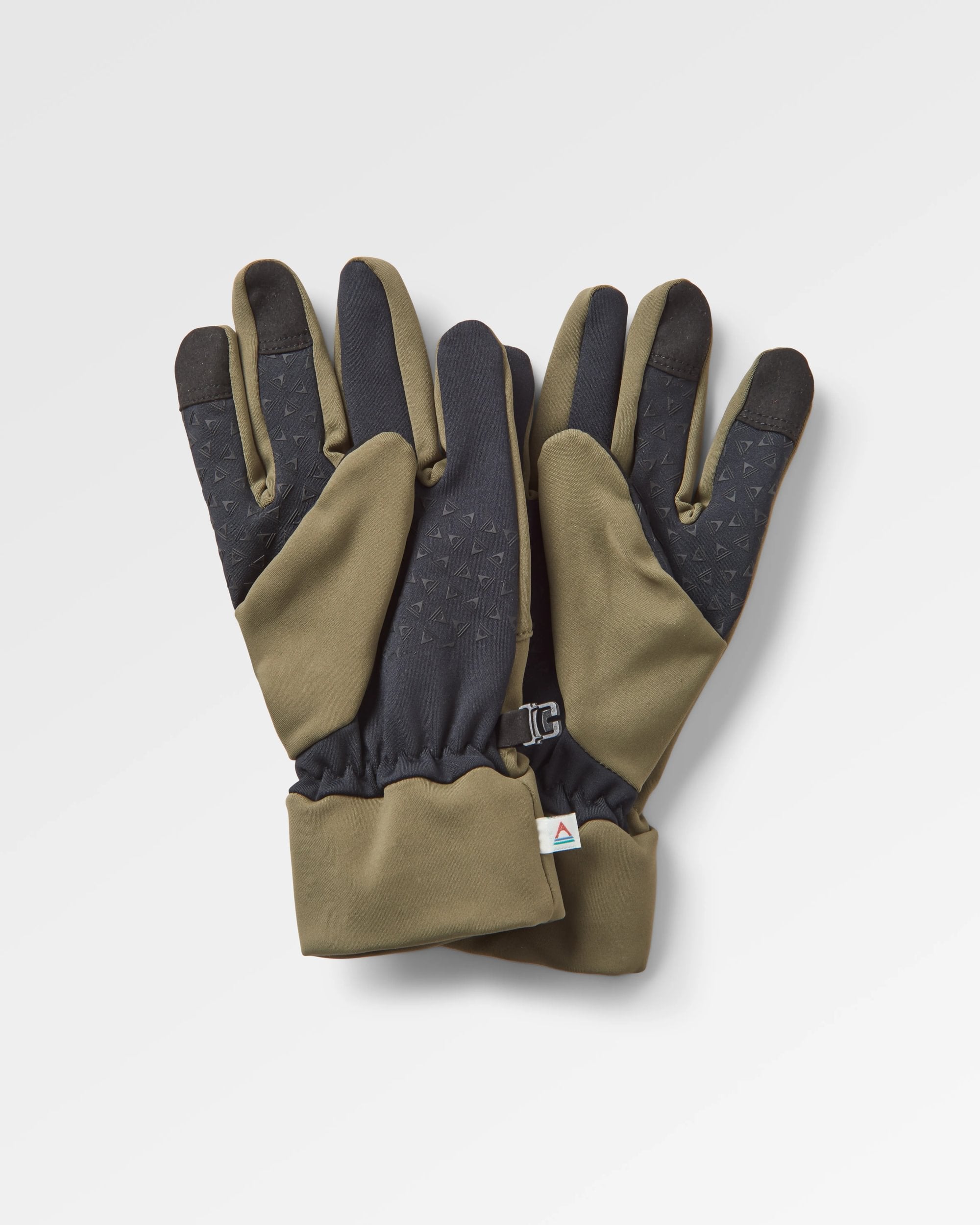 Jacks Recycled Touch Screen Gloves Khaki – Passenger