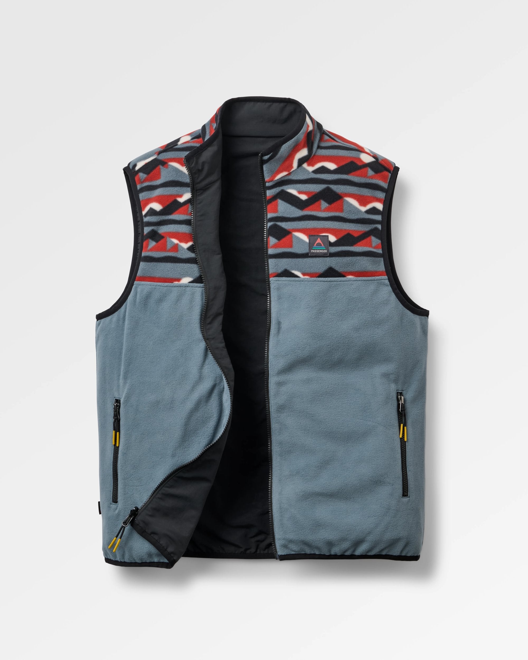 Set Off Reversible Polartec® Fleece Vest Views Storm Grey – Passenger