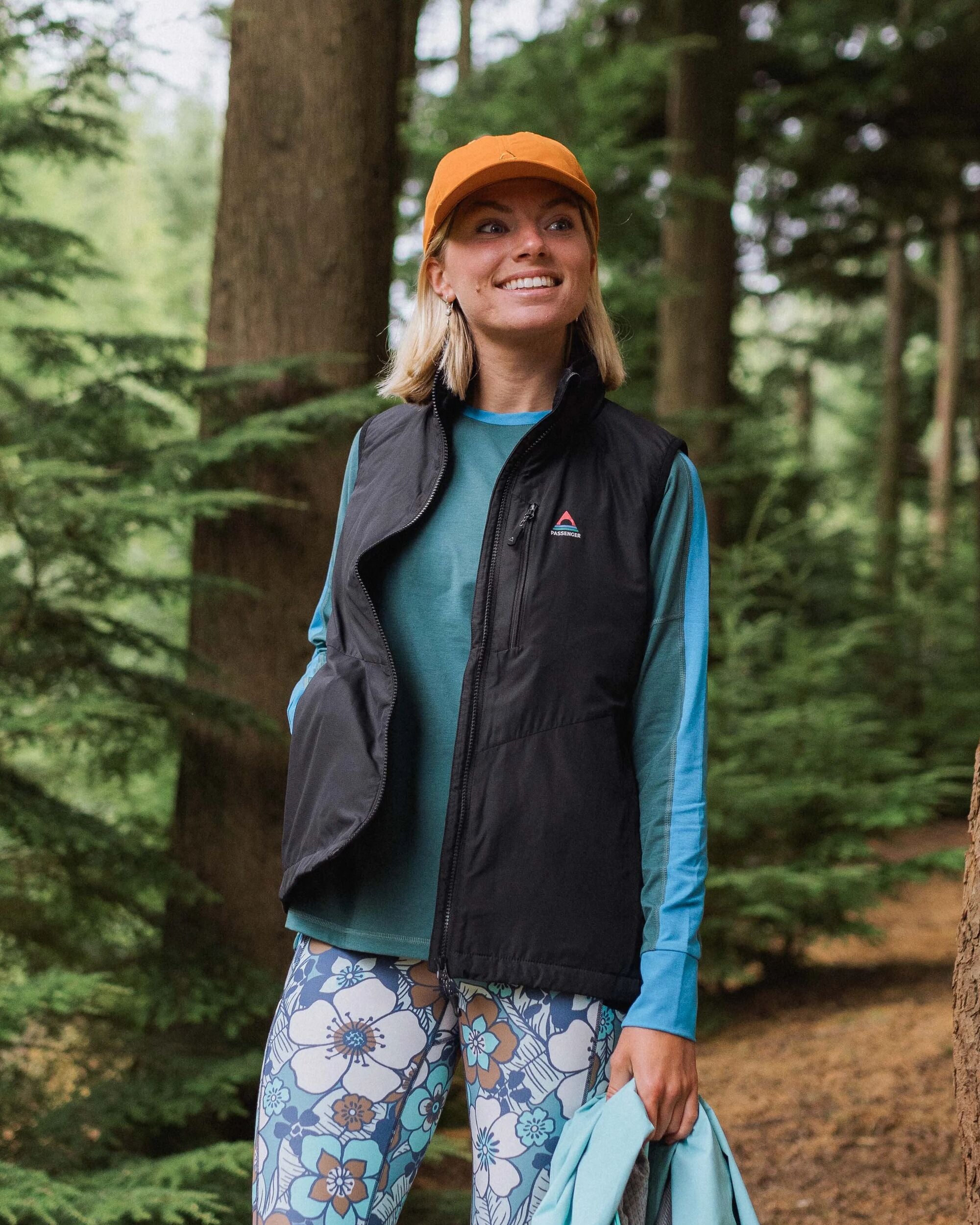 Shasta Lightweight Recycled Thermore® Insulated Gilet - Black - Lifestyle