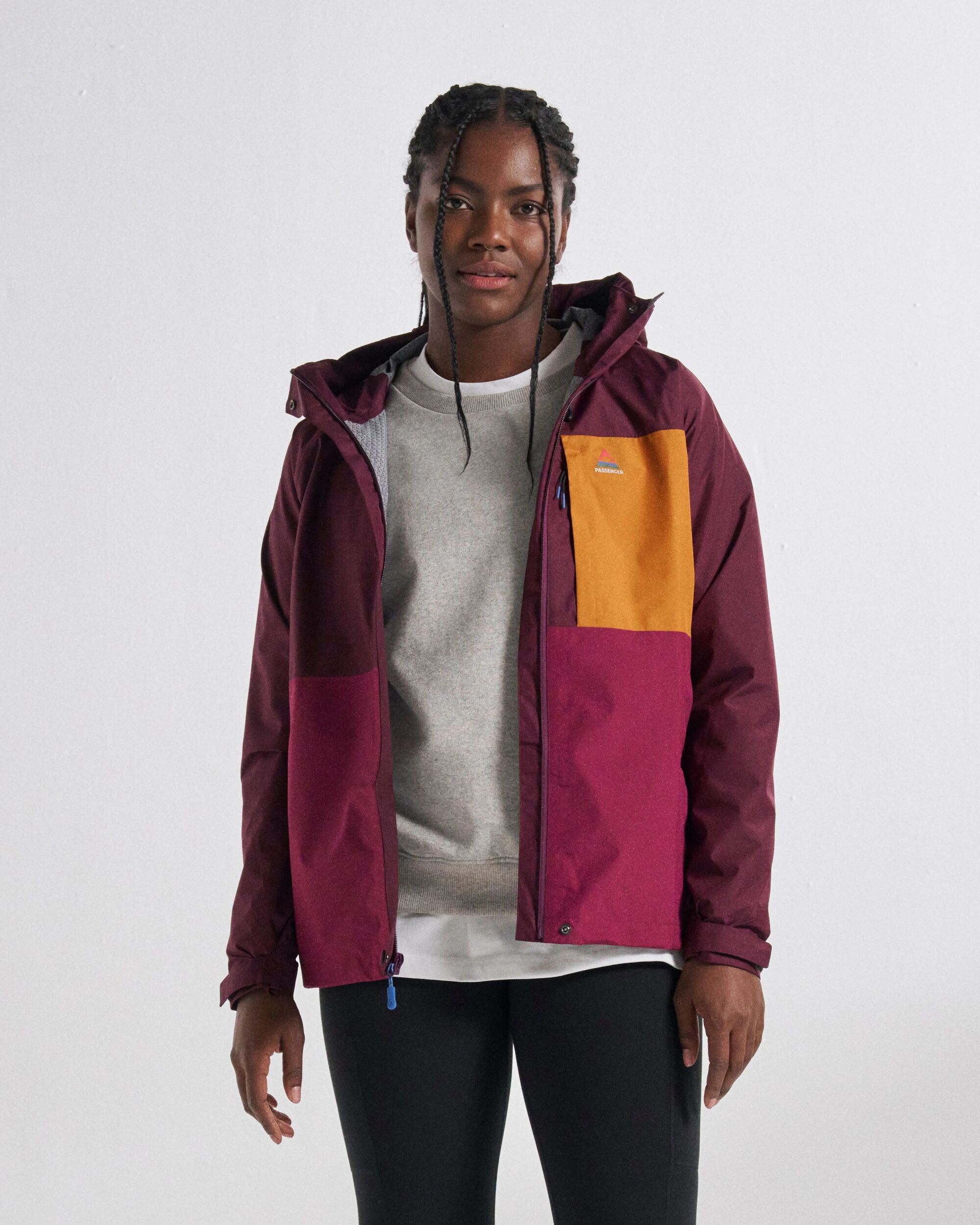 Trailscape Women's Waterproof Jacket Fig/Wild Berry – Passenger