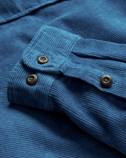 Backcountry Cord Shirt - Blue Steel