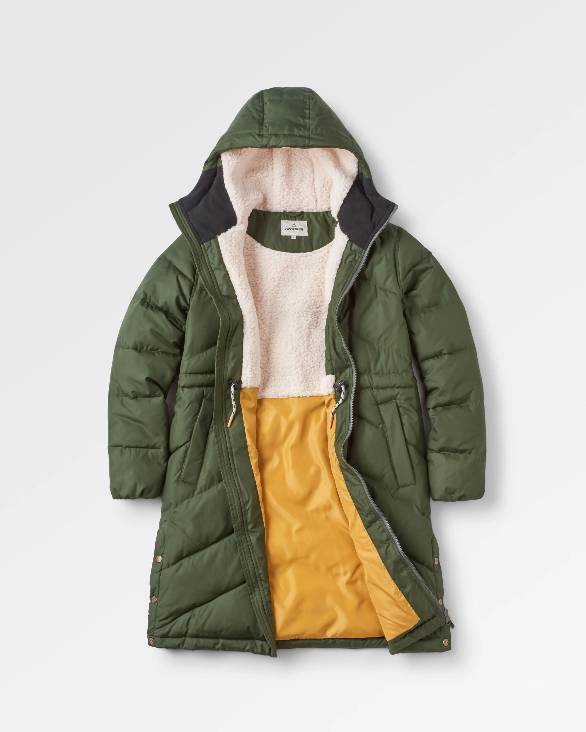Kinsey Recycled Jacket - Fir Tree - Flatlay