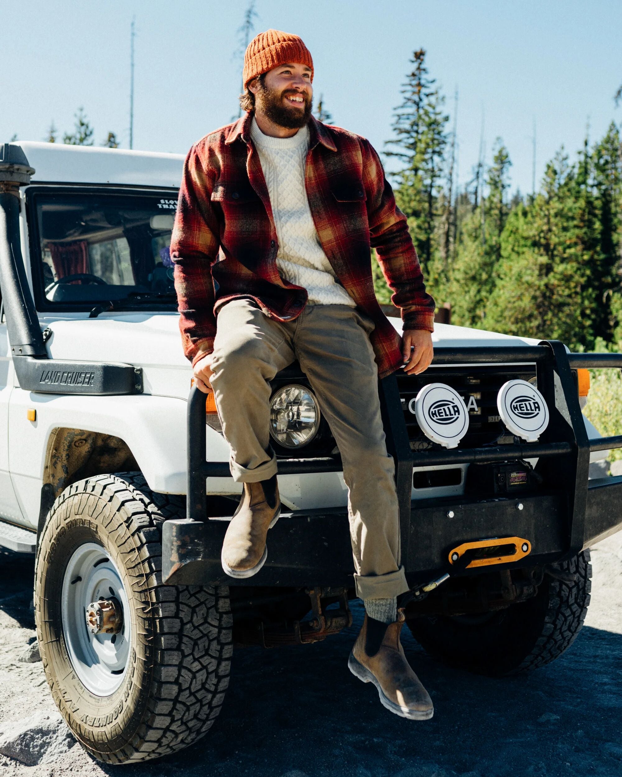 365 Cotton Trouser - Dusty Olive - Lifestyle