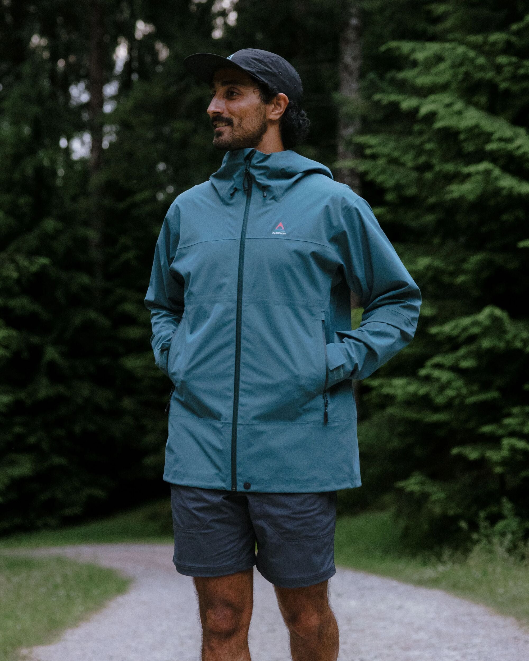 Trailscape Men's 3L Waterproof Jacket - Mediterranean - Lifestyle