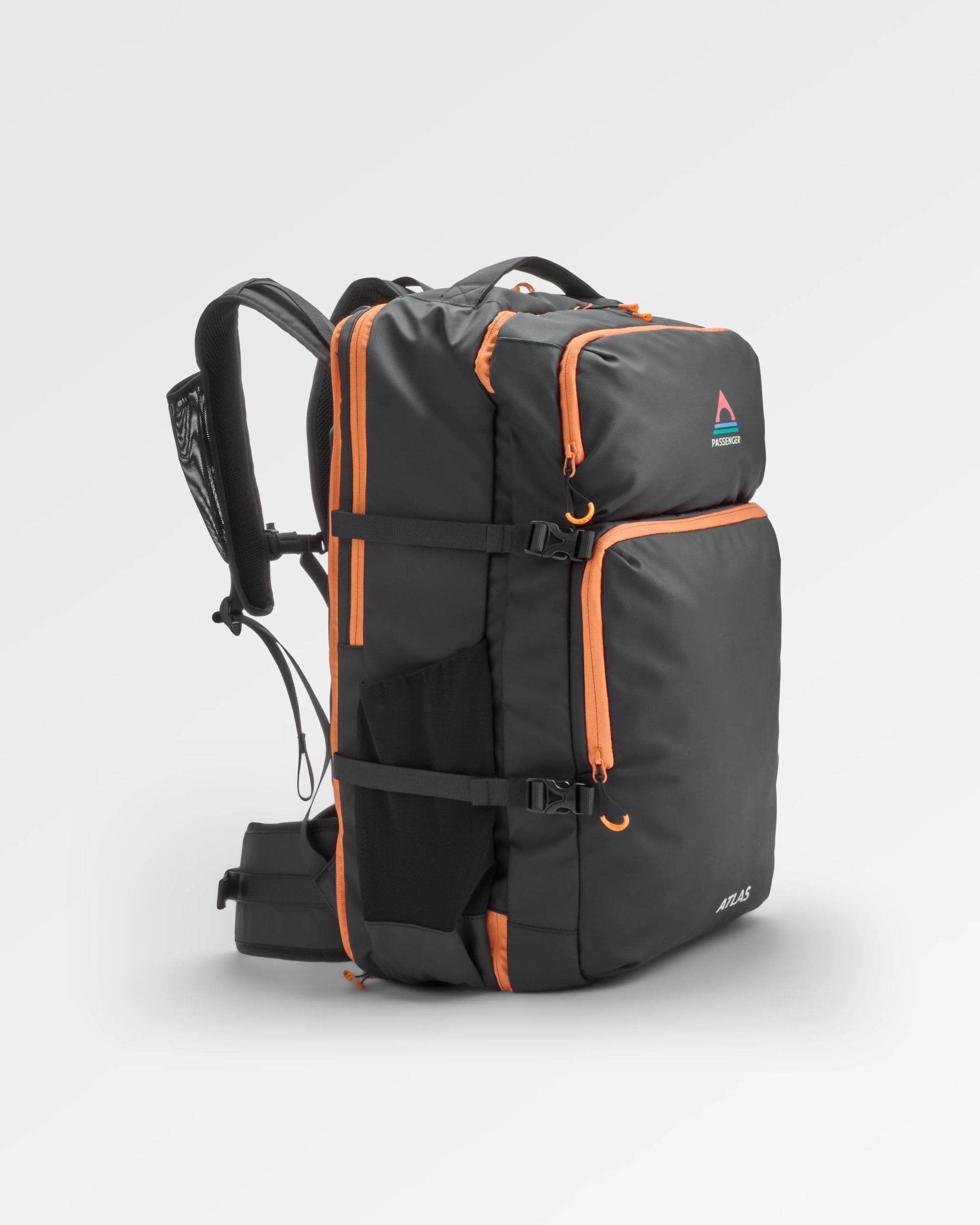 Atlas Recycled Backpack Duffel Black – Passenger