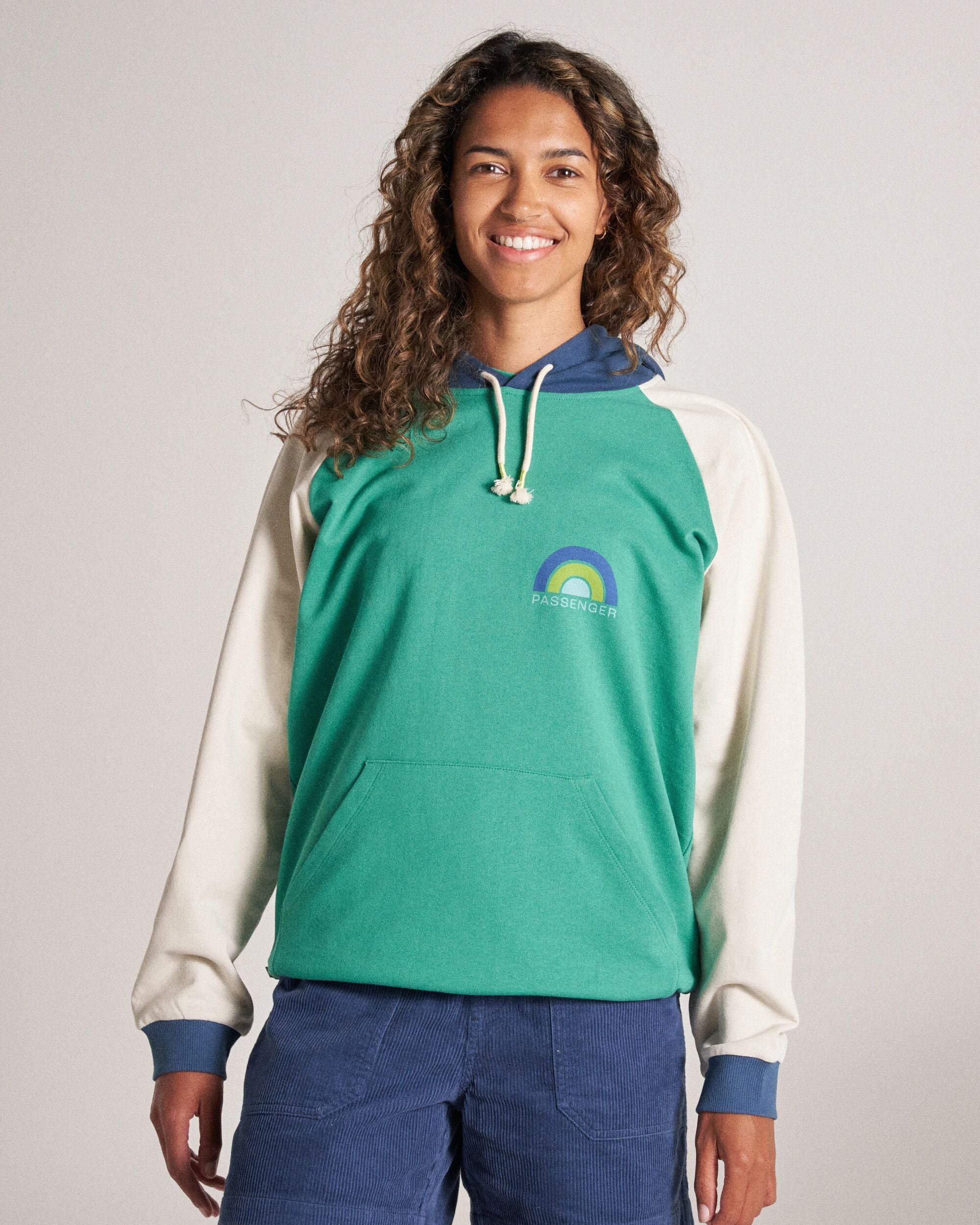 Riser Organic Cotton Hoodie Greenlake – Passenger