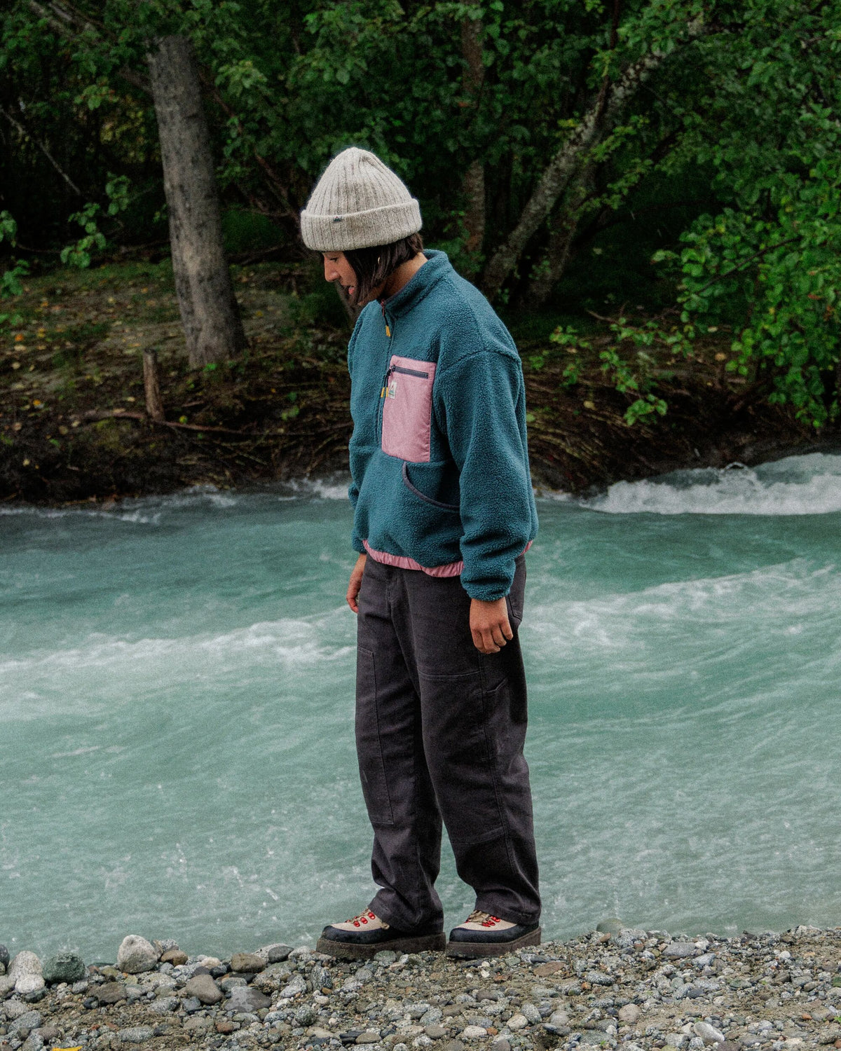 Ravi Sherpa Fleece - Mediterranean - Lifestyle
