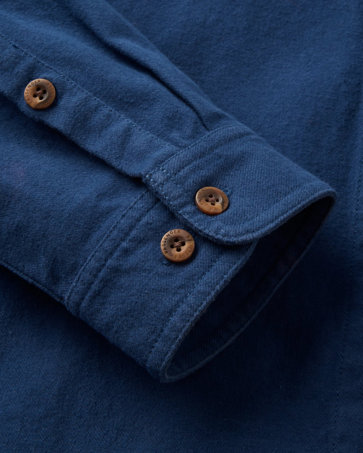 Backcountry Flannel Shirt - Dark Denim - Flatlay