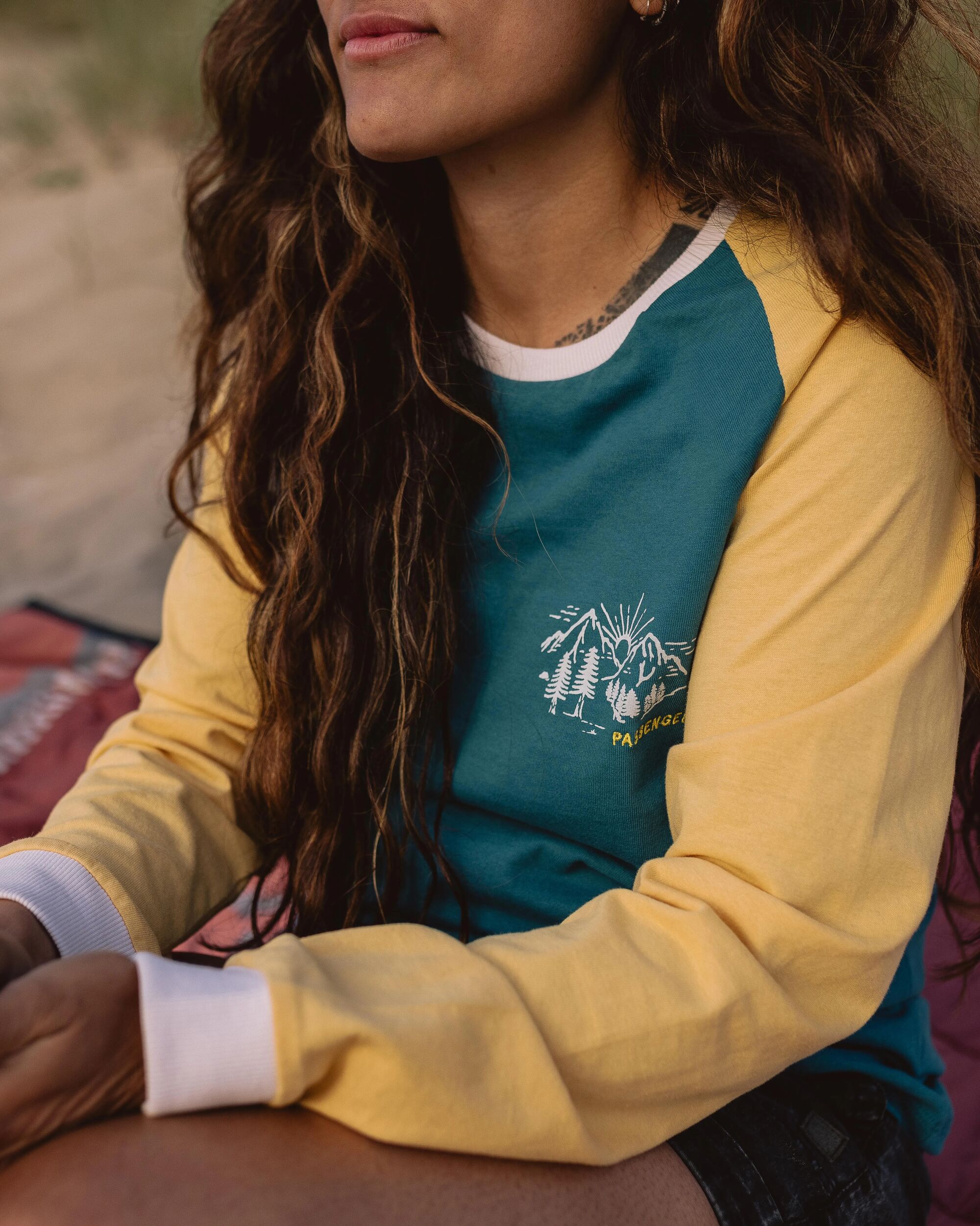 Riser LS T-Shirt - Blue Coral - Lifestyle