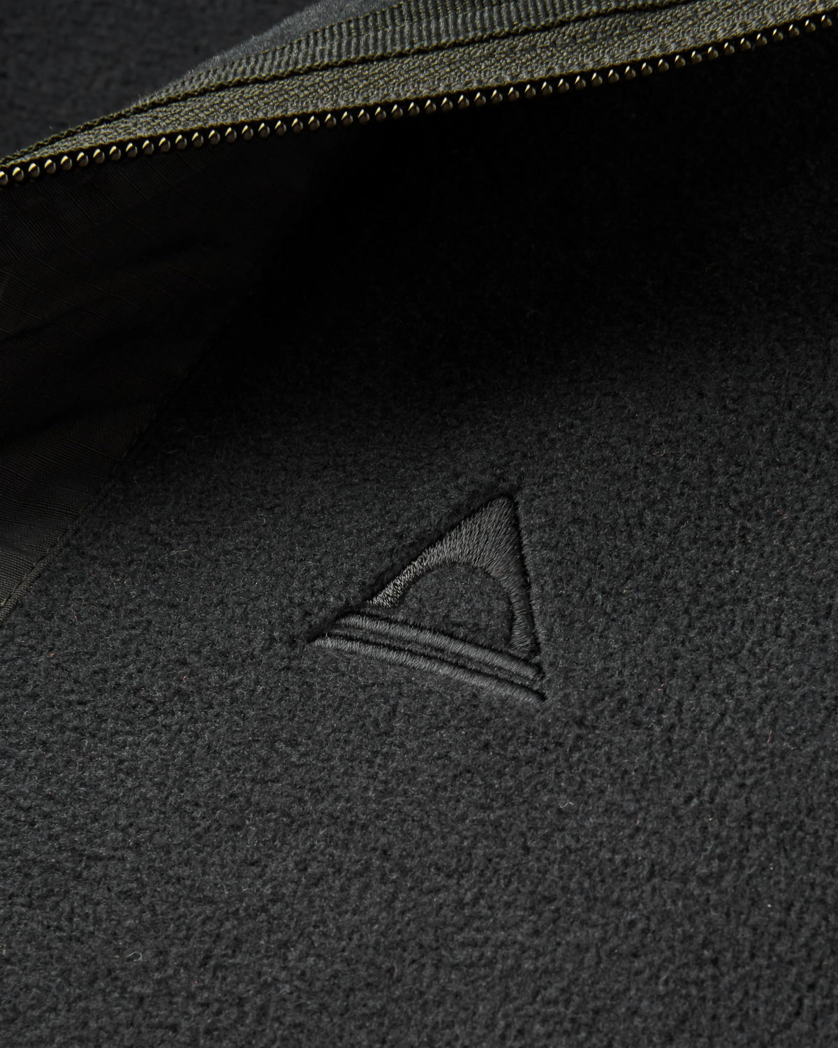 Woodland Hooded Polartec® Fleece - Black - Flatlay