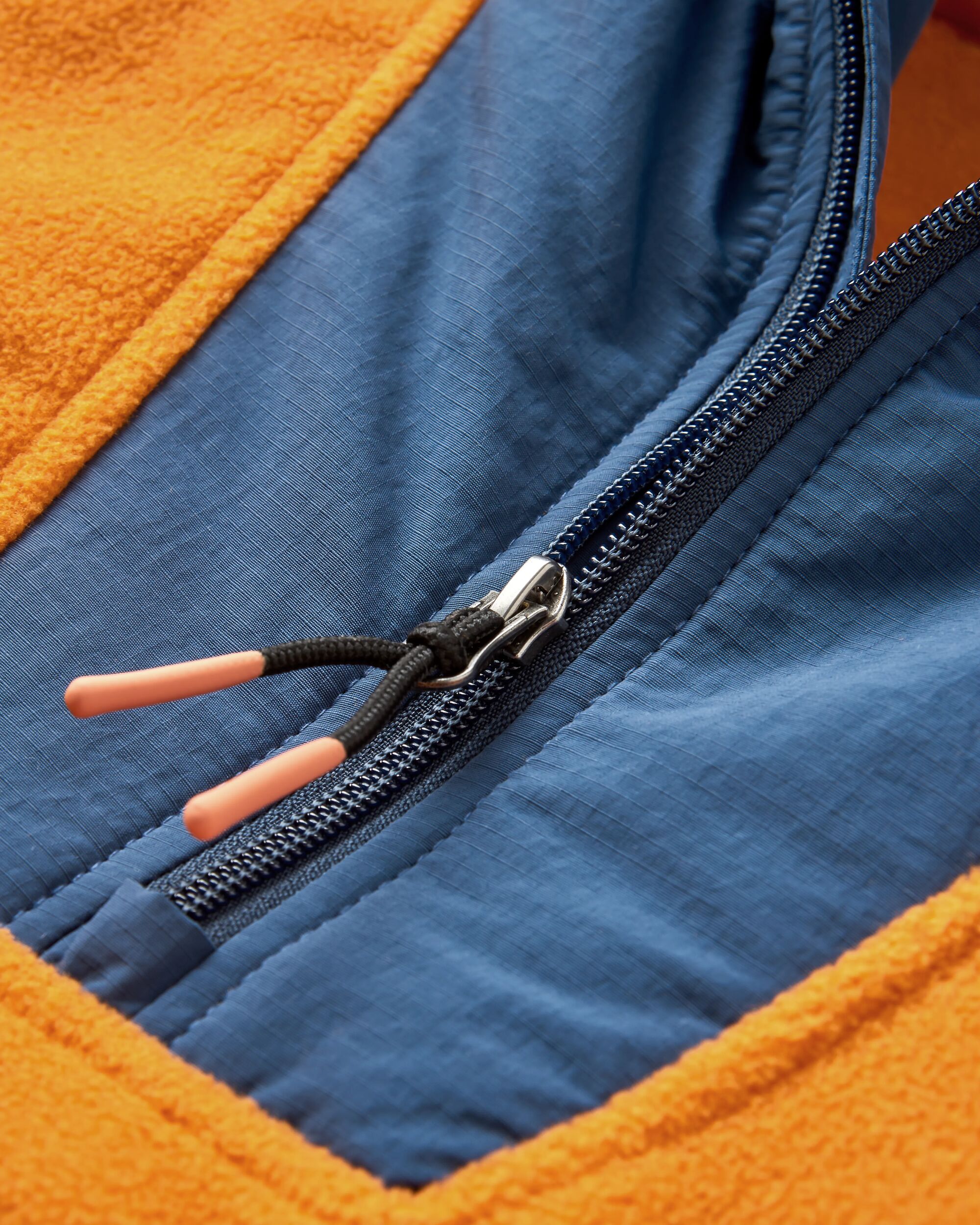 Alexander Recycled Hooded Polar Fleece - Sunrise Orange
- Flatlay