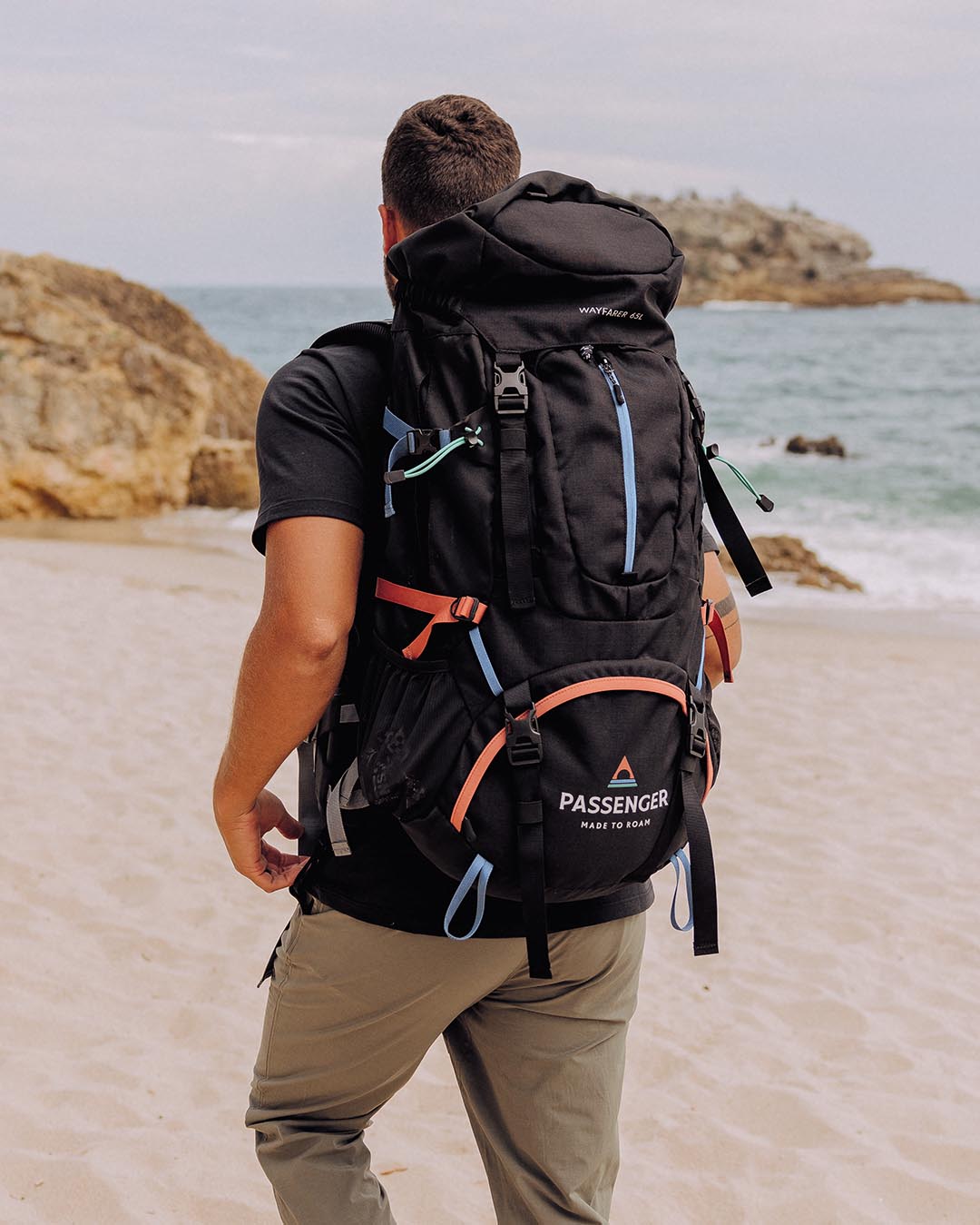 Wayfarer 65L Backpack Black Wayfarer 65L Backpack Black