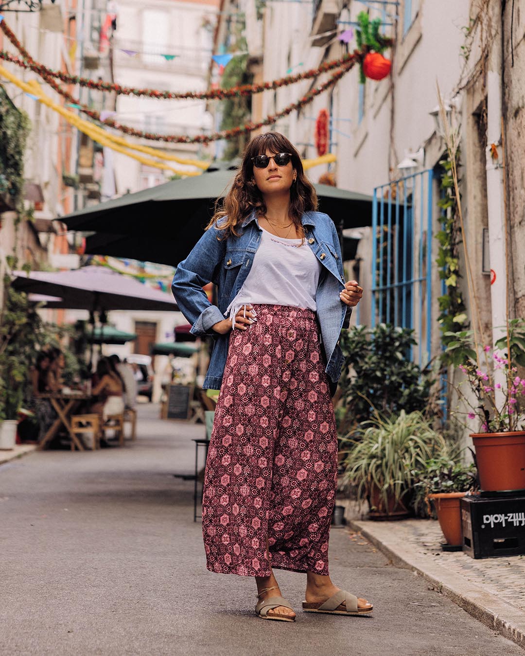 Hannah Skirt Tile Wine – Passenger