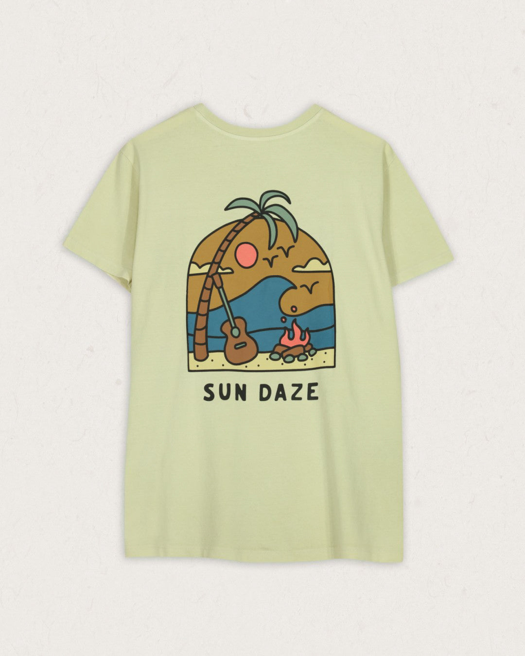 Sundaze Recycled Cotton T-Shirt Tender Greens – Passenger
