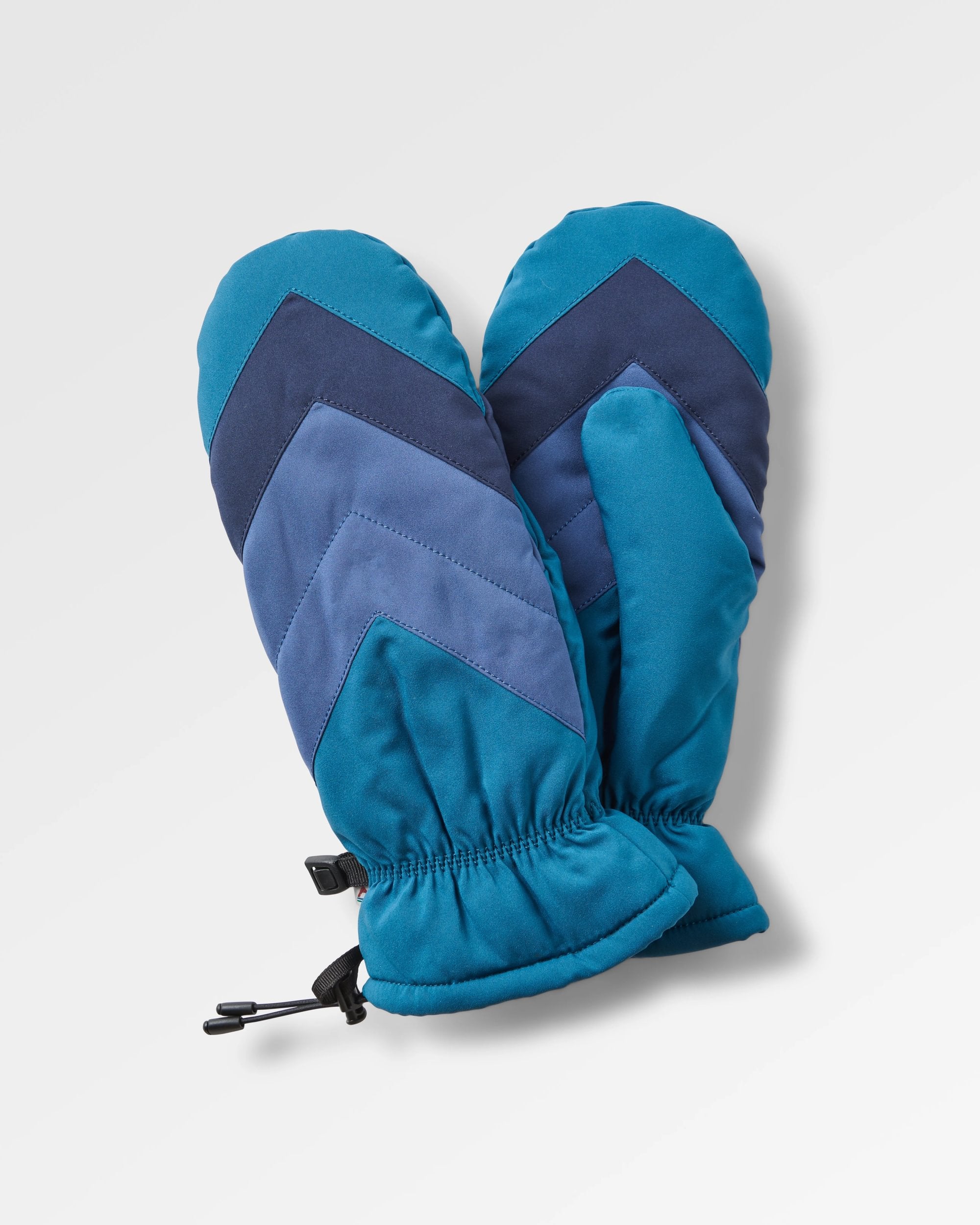 Moonlight Mittens - Tidal Blue - Flatlay