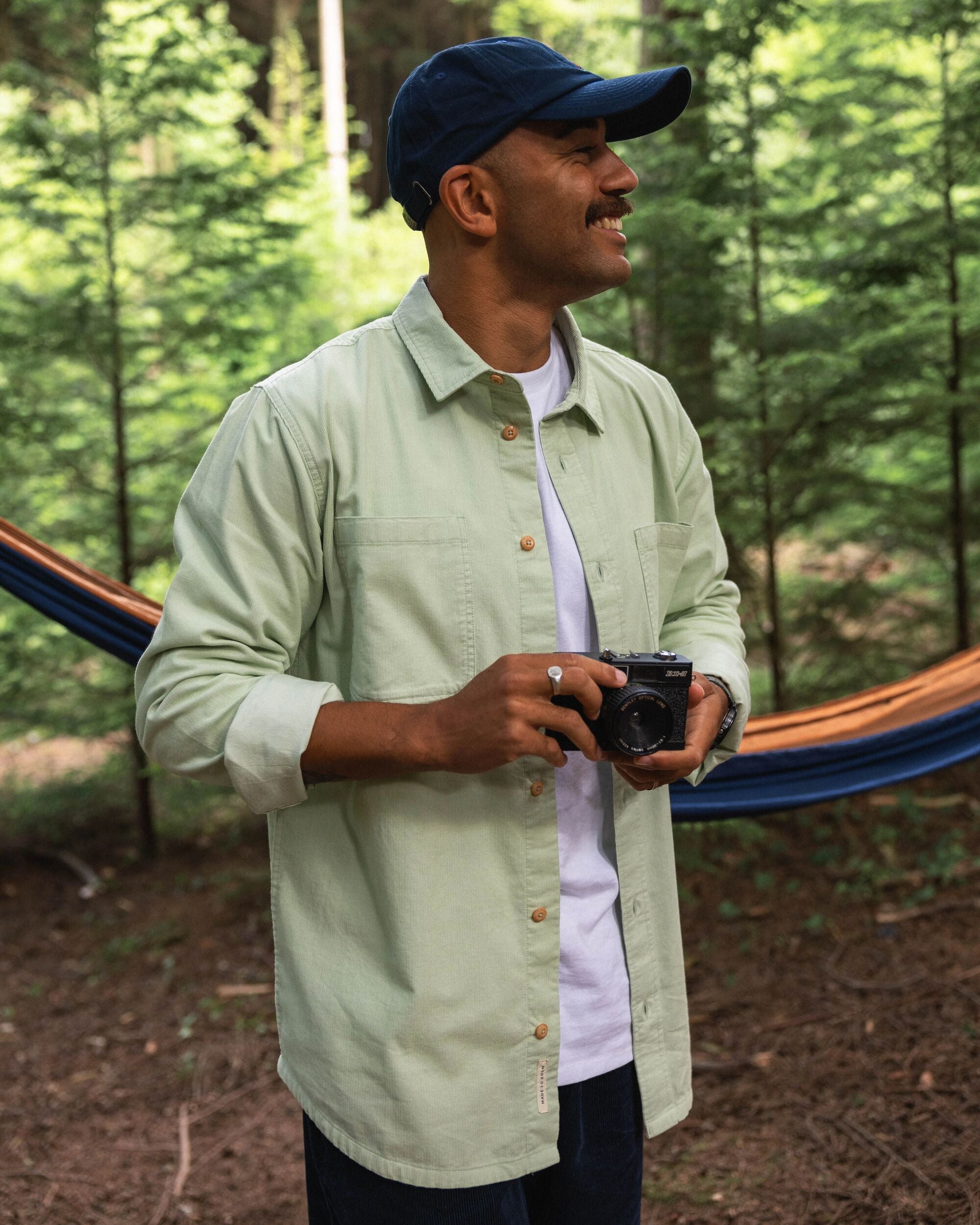 Backcountry Cord Light Shirt - Spearmint - Lifestyle