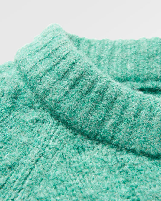 Harvest Recycled Knitted Jumper - Green Spruce