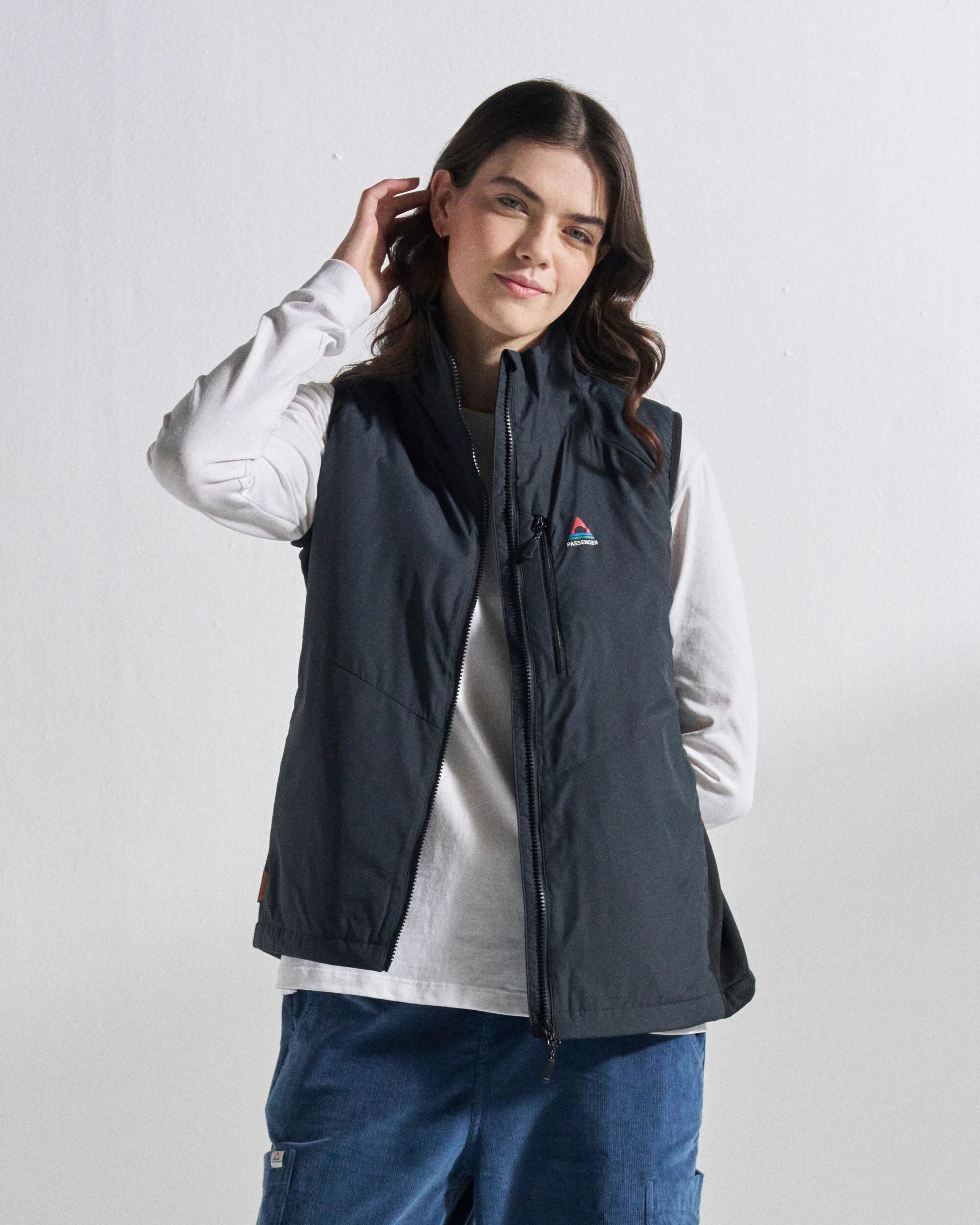 Shasta Lightweight Thermore® Insulated Gilet Black – Passenger