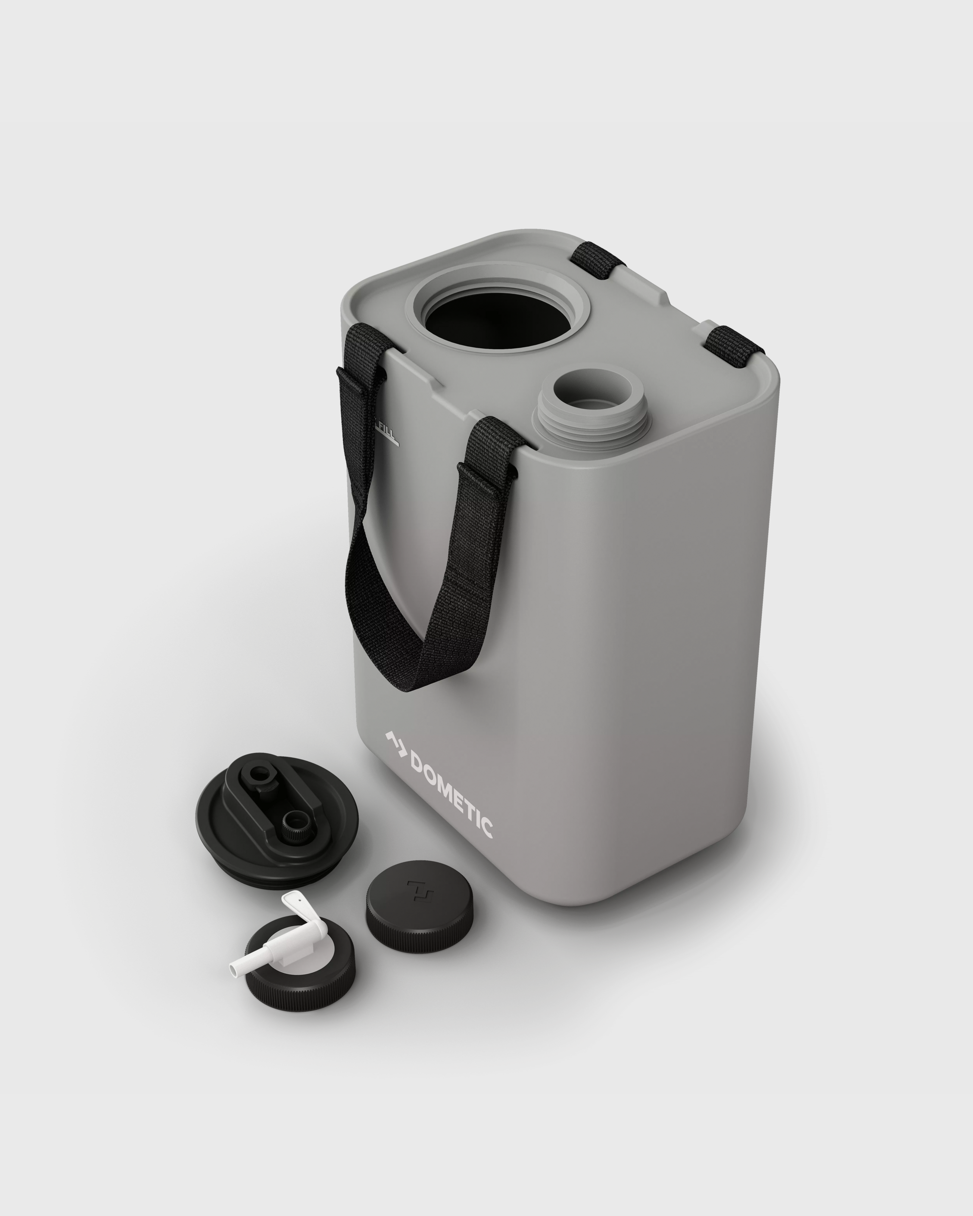 Dometic GO Hydration Water Jug 11L - Ash - Flatlay