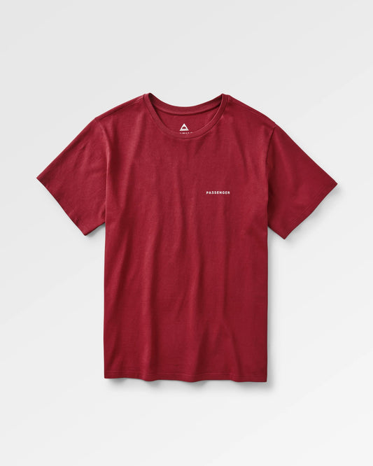 Made to Roam Recycled Cotton T-Shirt - Forest Berry