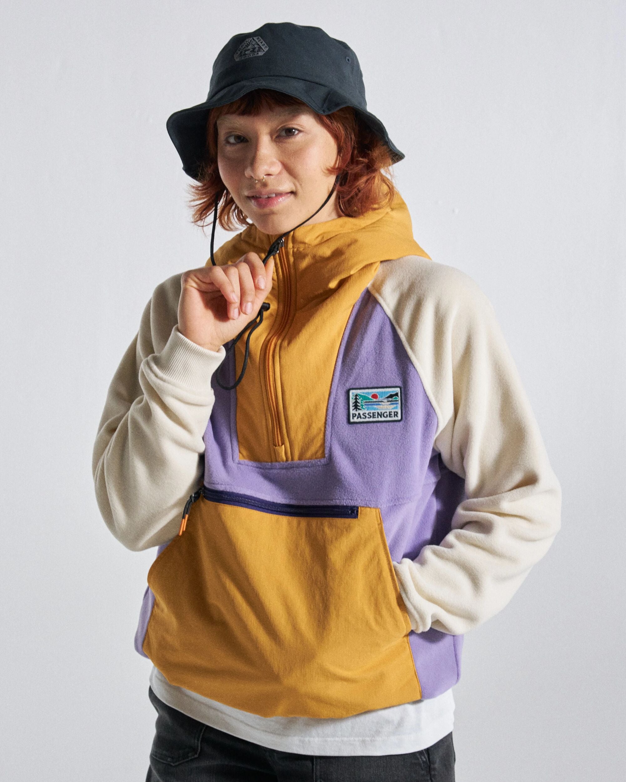 Alexander Hooded Polartec® Fleece Purple Haze – Passenger