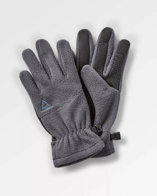 Daytrip Recycled Polar Fleece Touch Screen Gloves - Charcoal