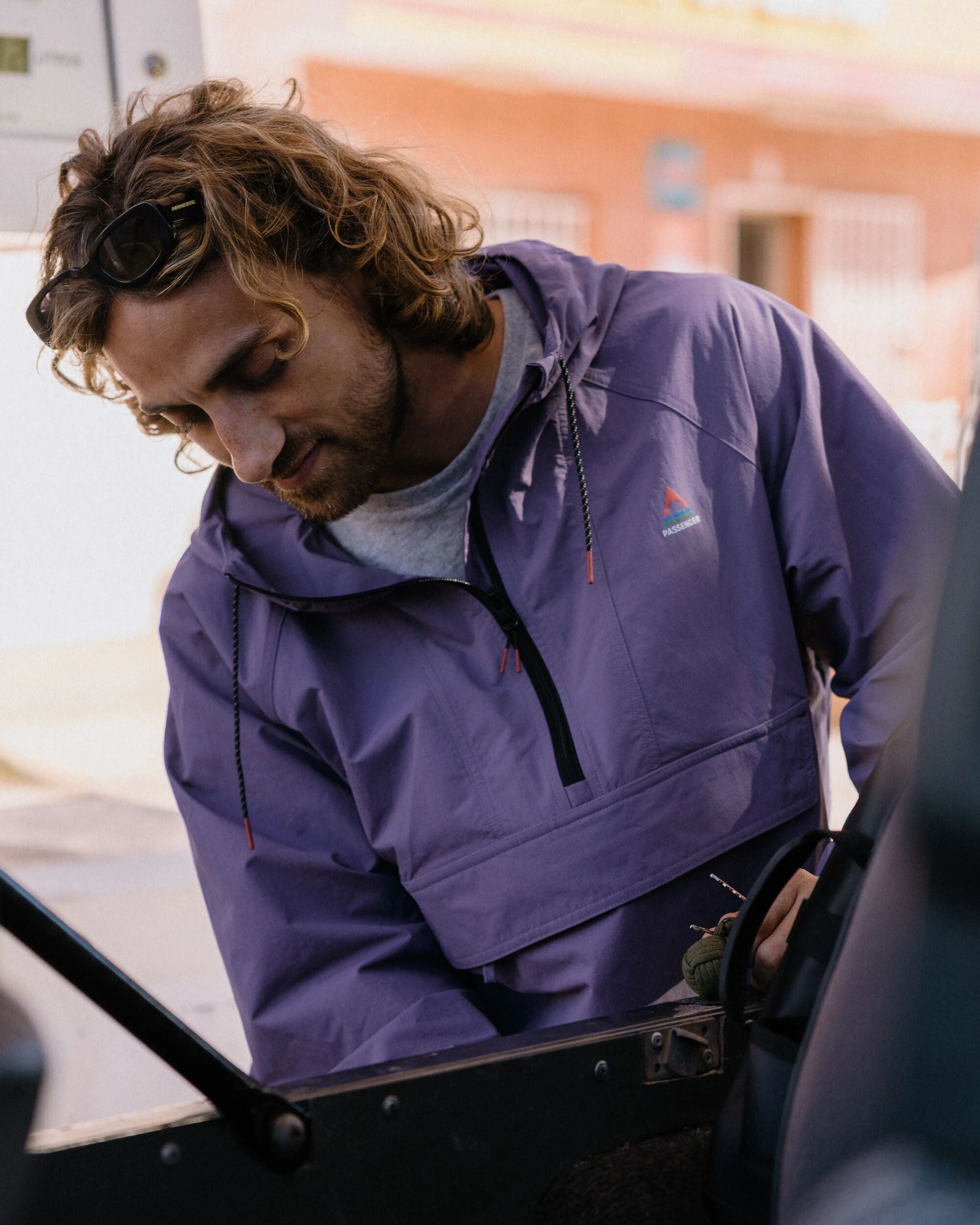 Seek Out Wind Resistant Anorak Heather – Passenger
