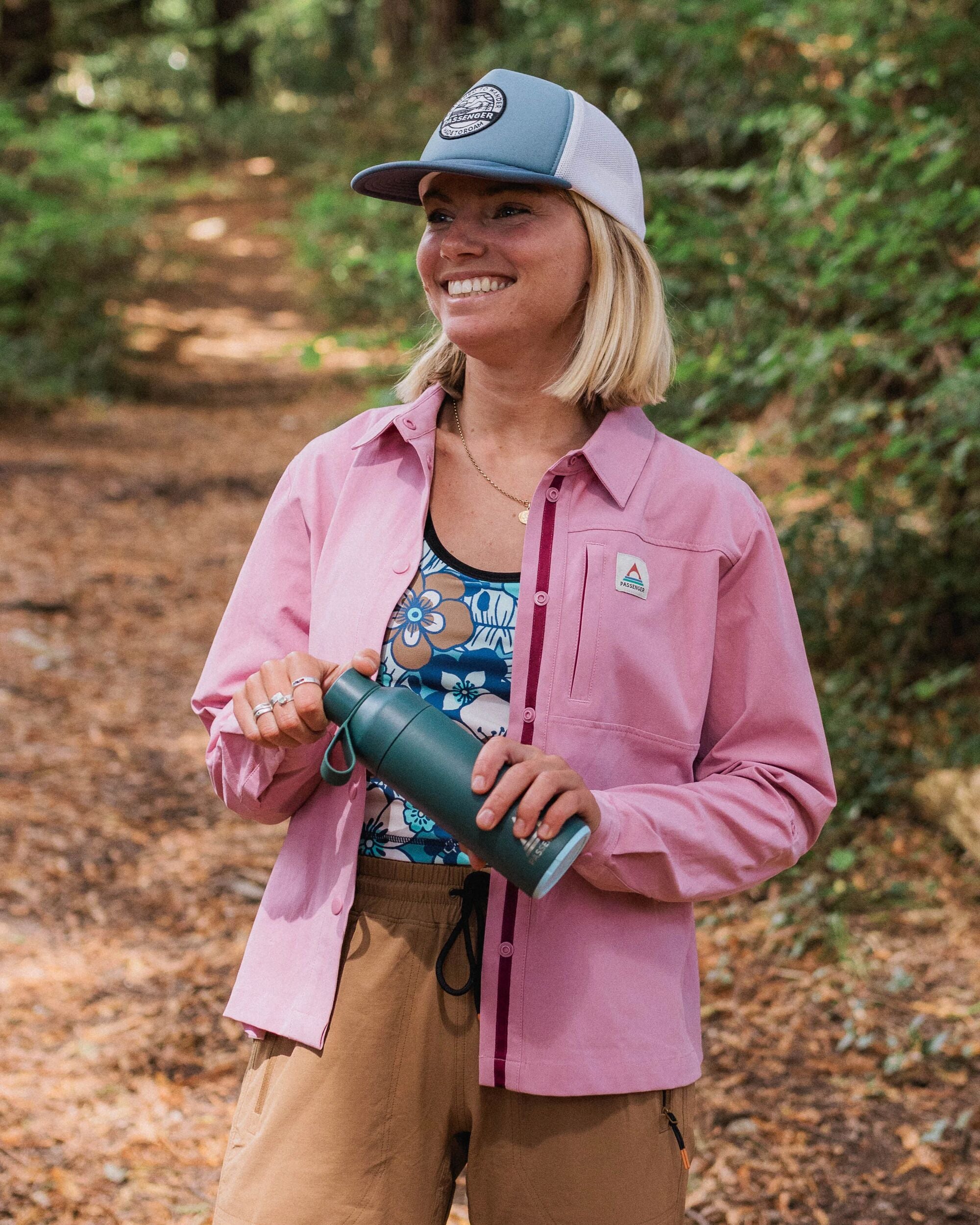 Navigate Stretch Shirt Pink Haze – Passenger