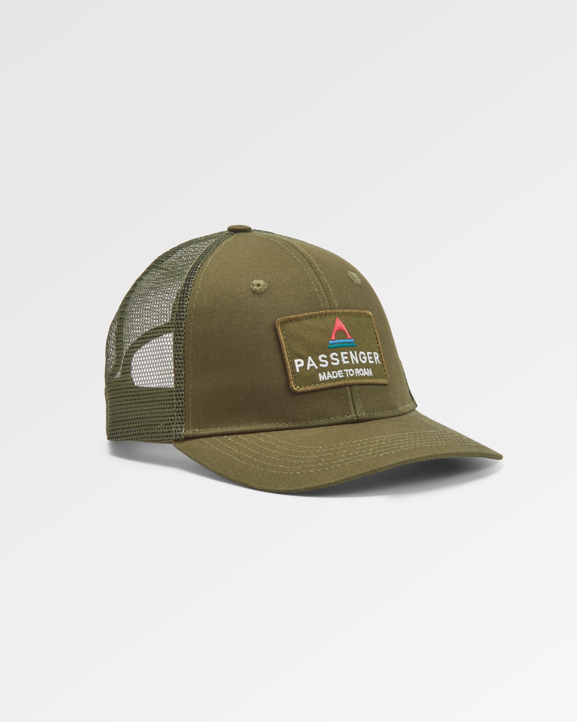 Core Recycled Cotton Trucker Cap Khaki – Passenger