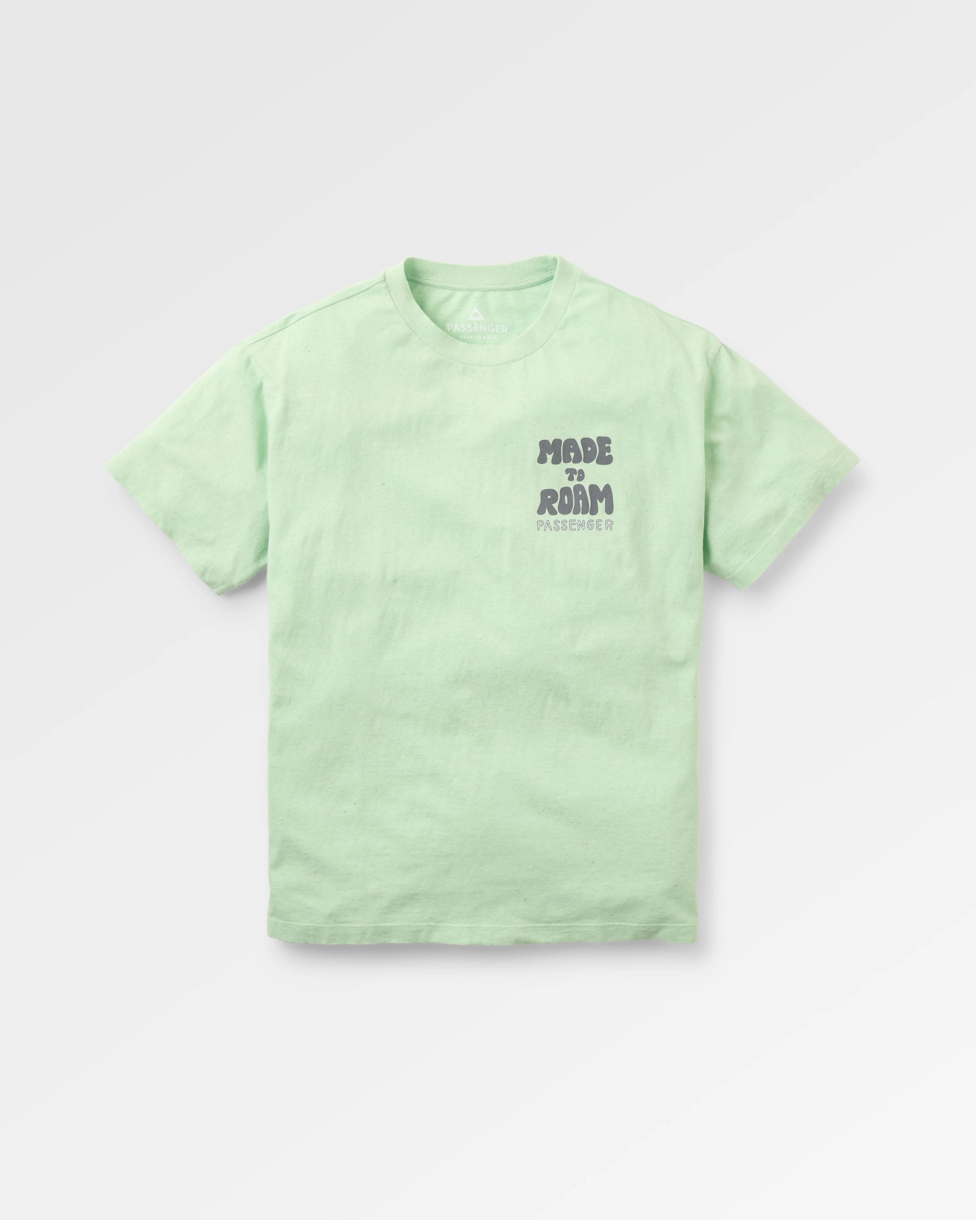 Explore Beyond T-Shirt - Seafoam Marl - Flatlay