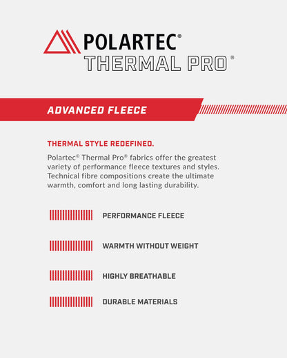 Pinegrove Recycled Polartec® Fleece Hoodie - Dark Denim Marl