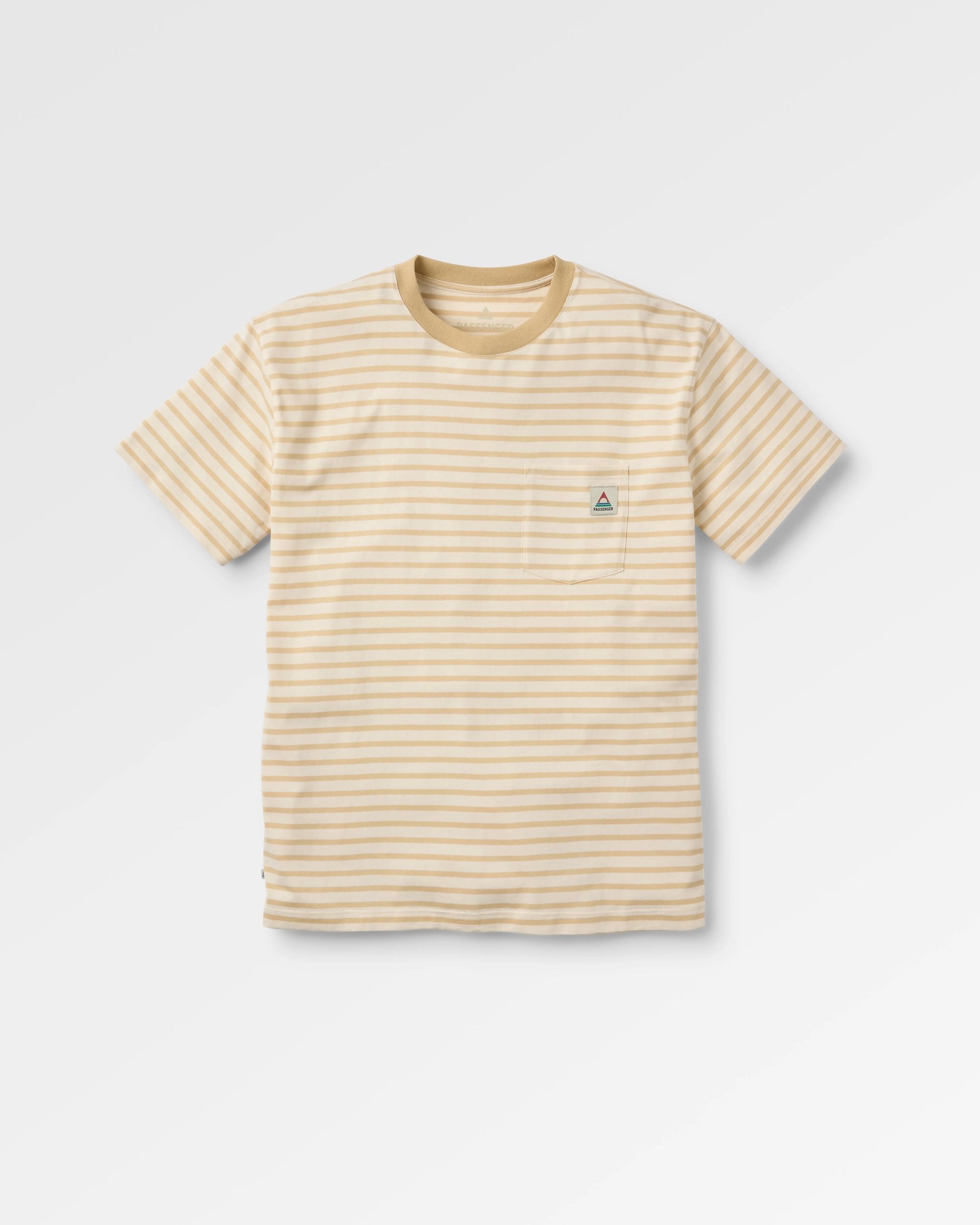 Zen Relaxed Fit T-Shirt - Stone Stripe