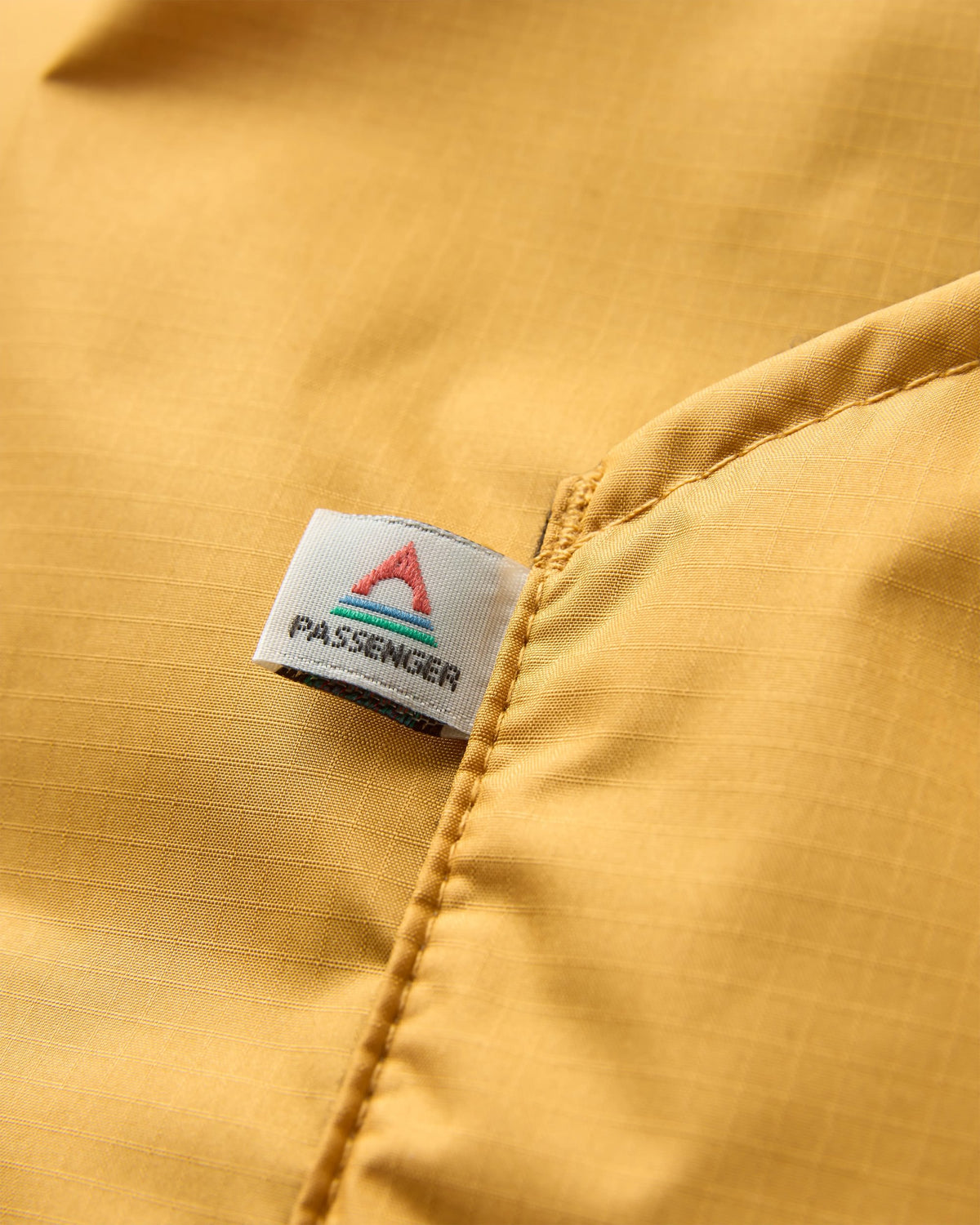 Escapism Sherpa Lined Changing Robe - Spruce Yellow - Flatlay