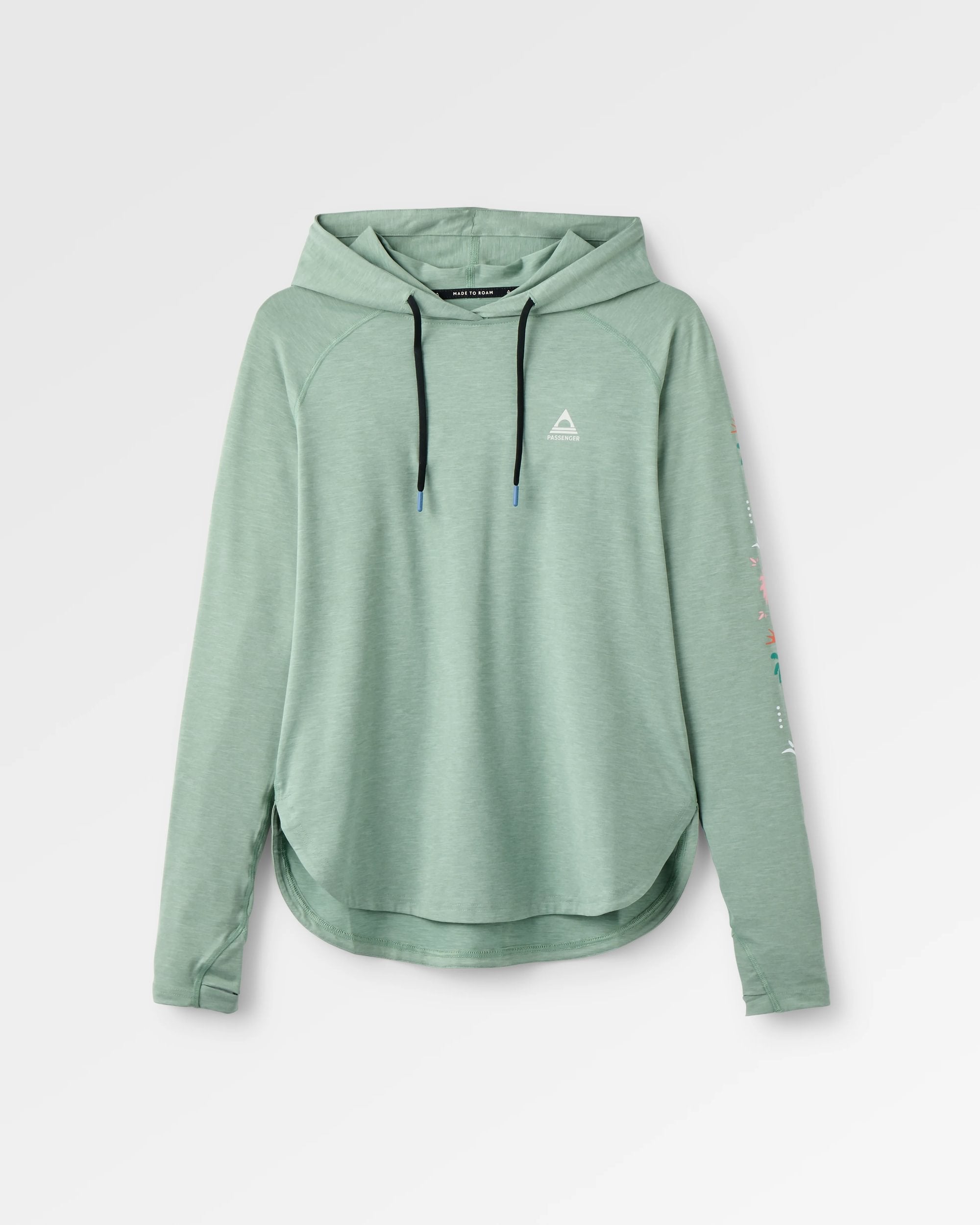 Sunvale Hooded UPF50 LS T-Shirt Pistachio Marl – Passenger