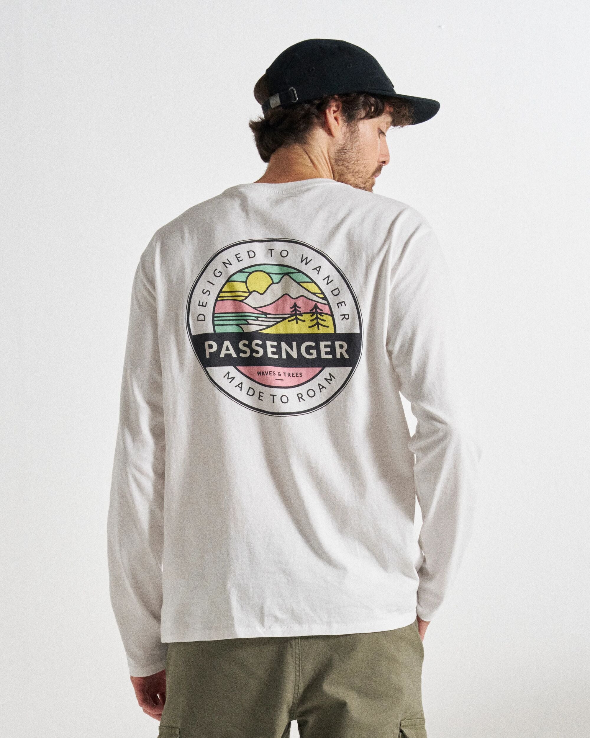 Odyssey Organic Cotton LS T-Shirt White – Passenger