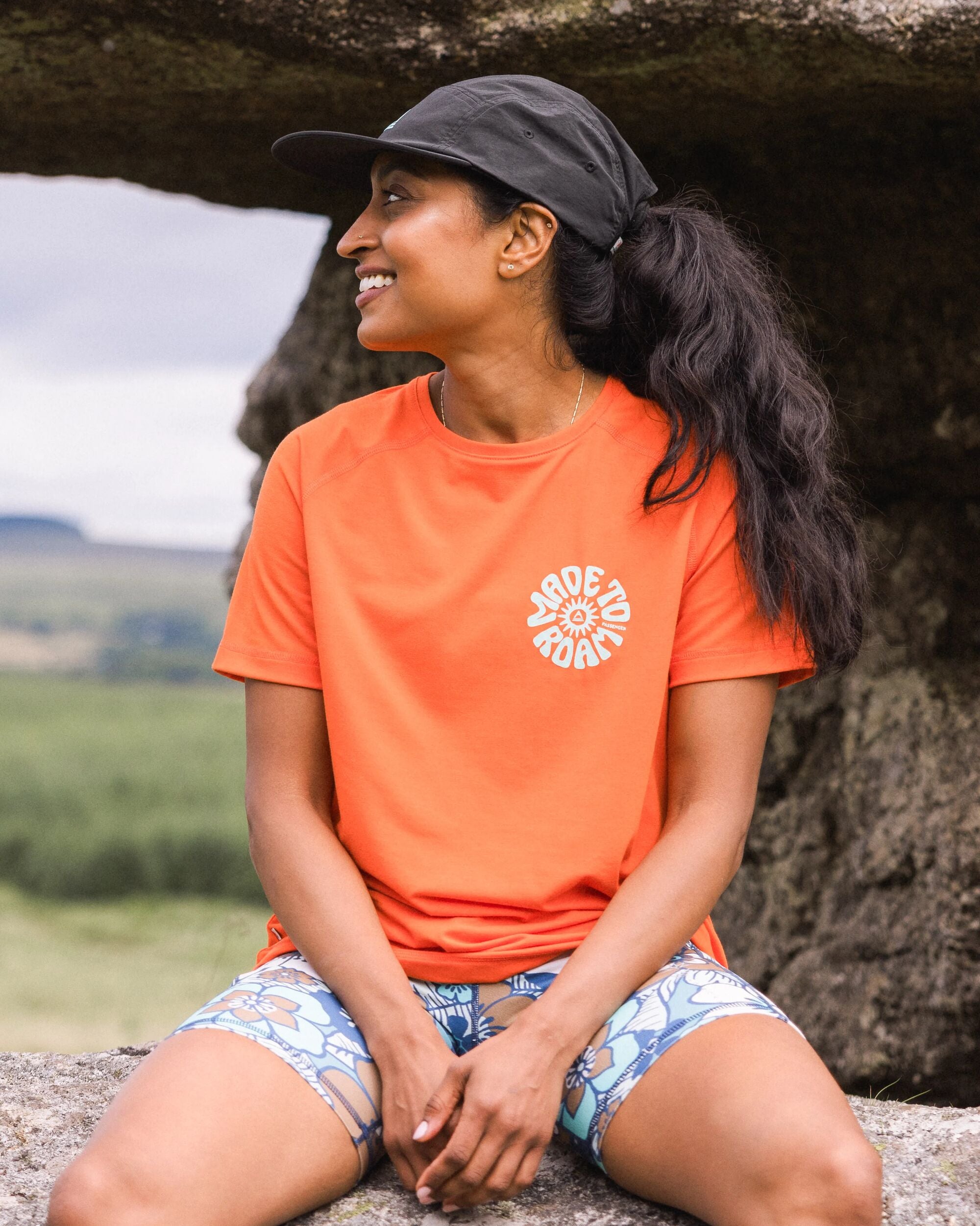 Breeze DriRelease® Trail Women's T-Shirt Ember Orange – Passenger