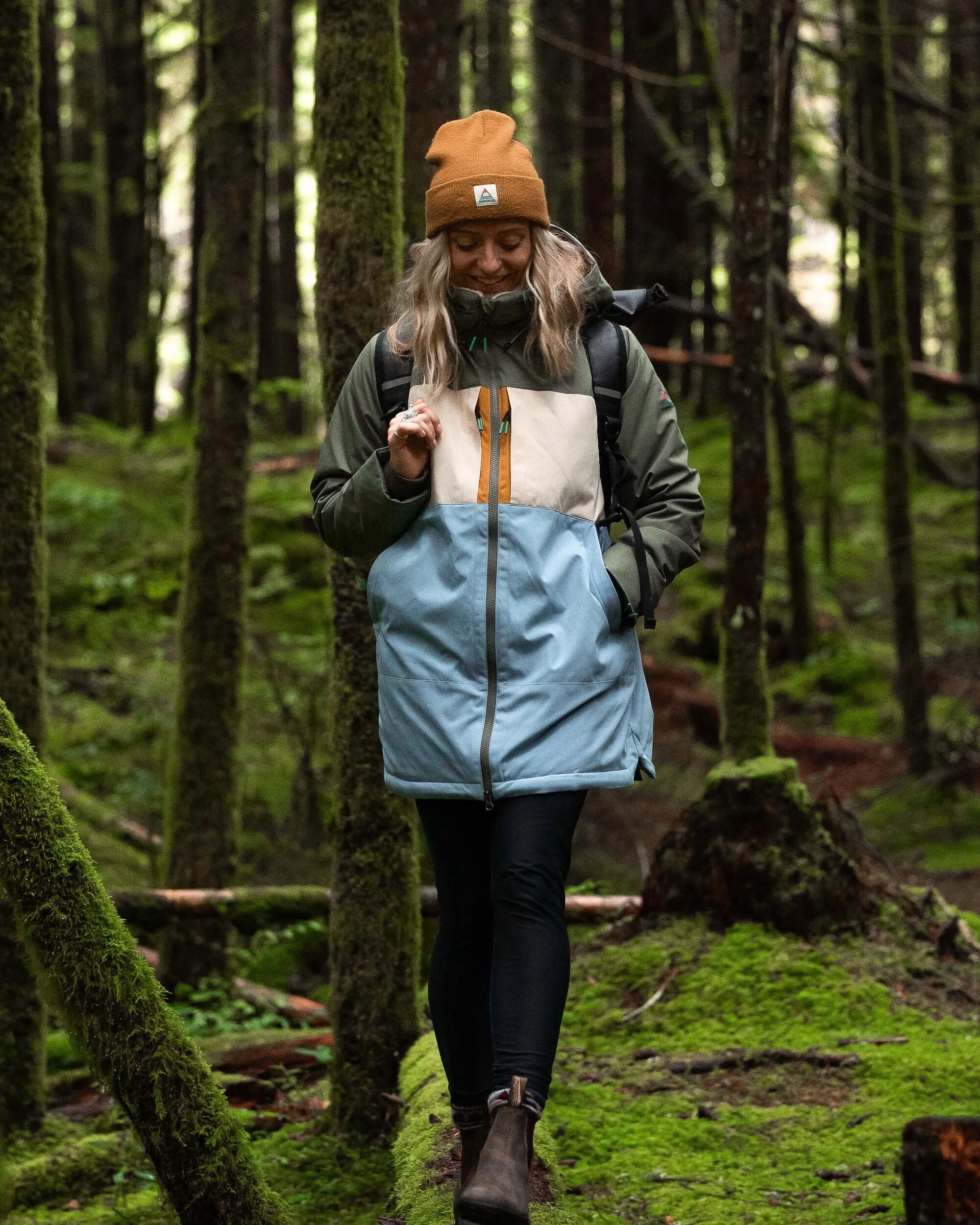 Lumi Insulated Parka Faded Denim – Passenger