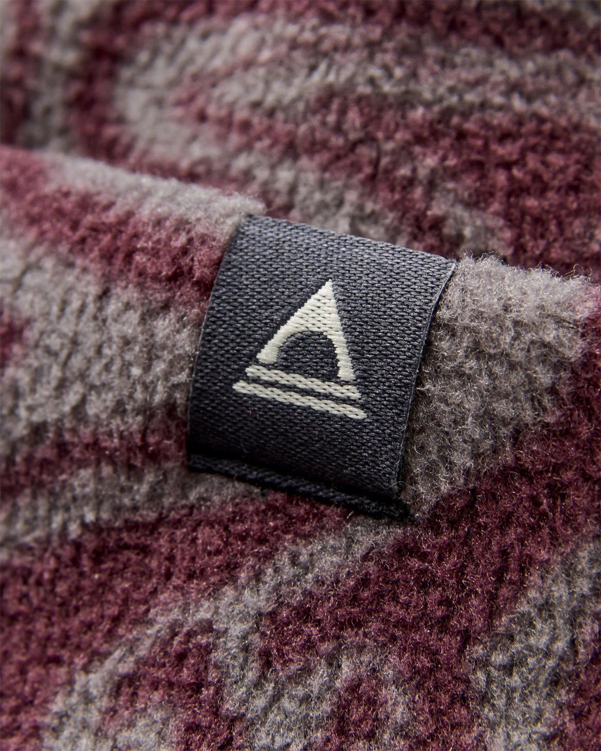 West Fleece Beanie - Strata Swirl Brambleberry - Flatlay
