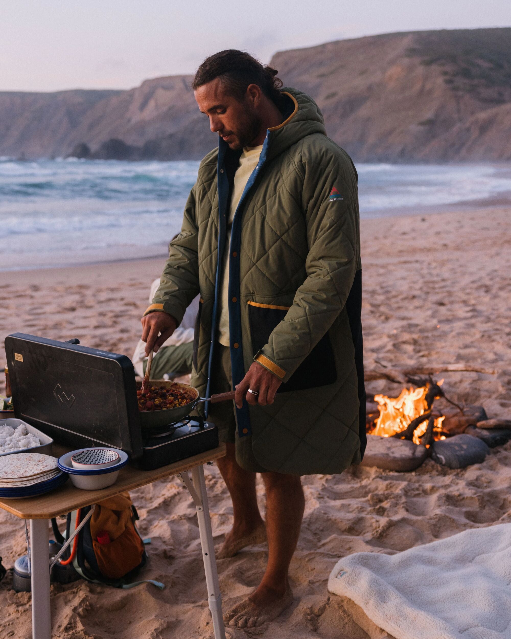 Campscape Parka - Black/Khaki - Lifestyle - Male