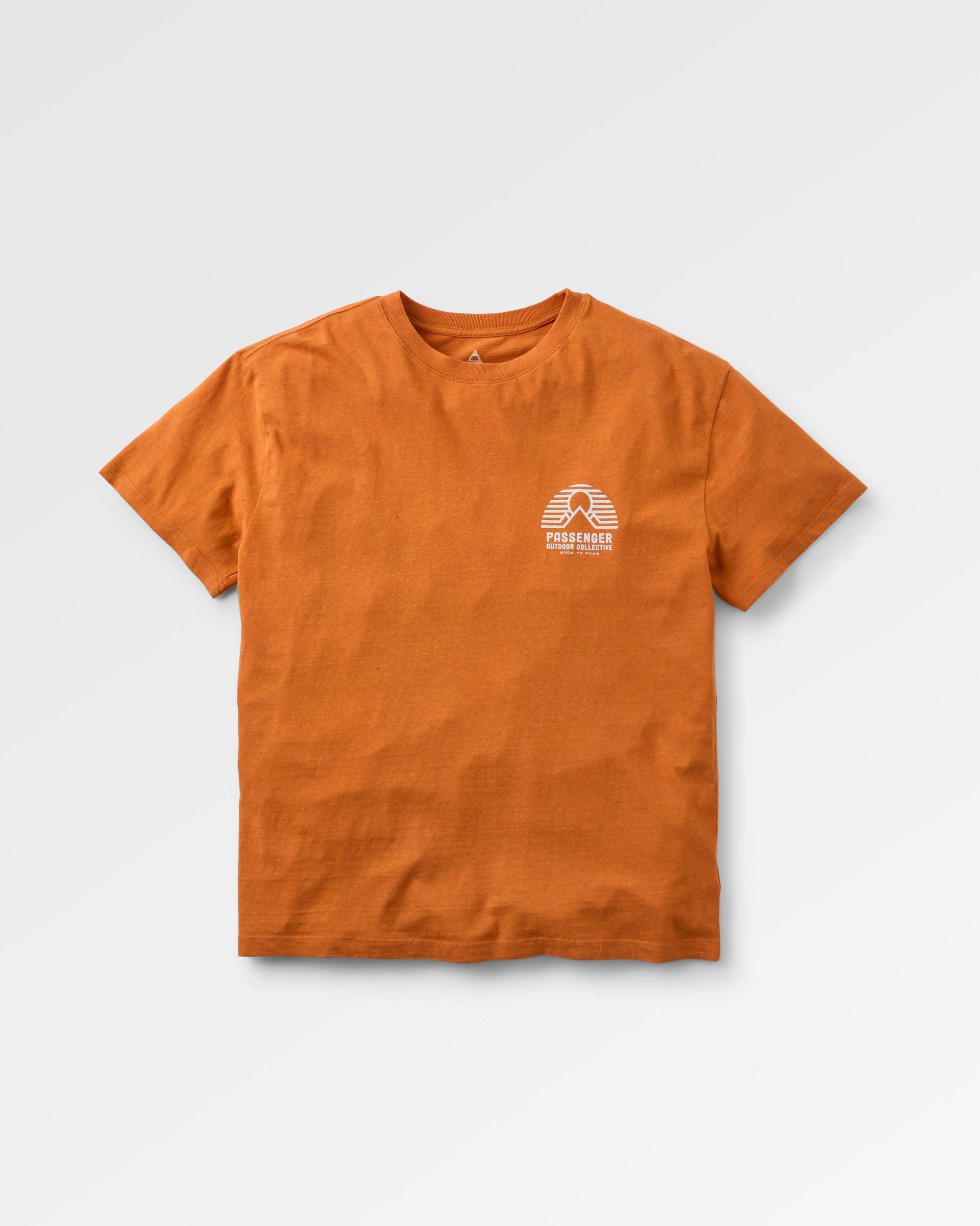 Elbio Relaxed Fit T-Shirt Sunset Orange Marl – Passenger