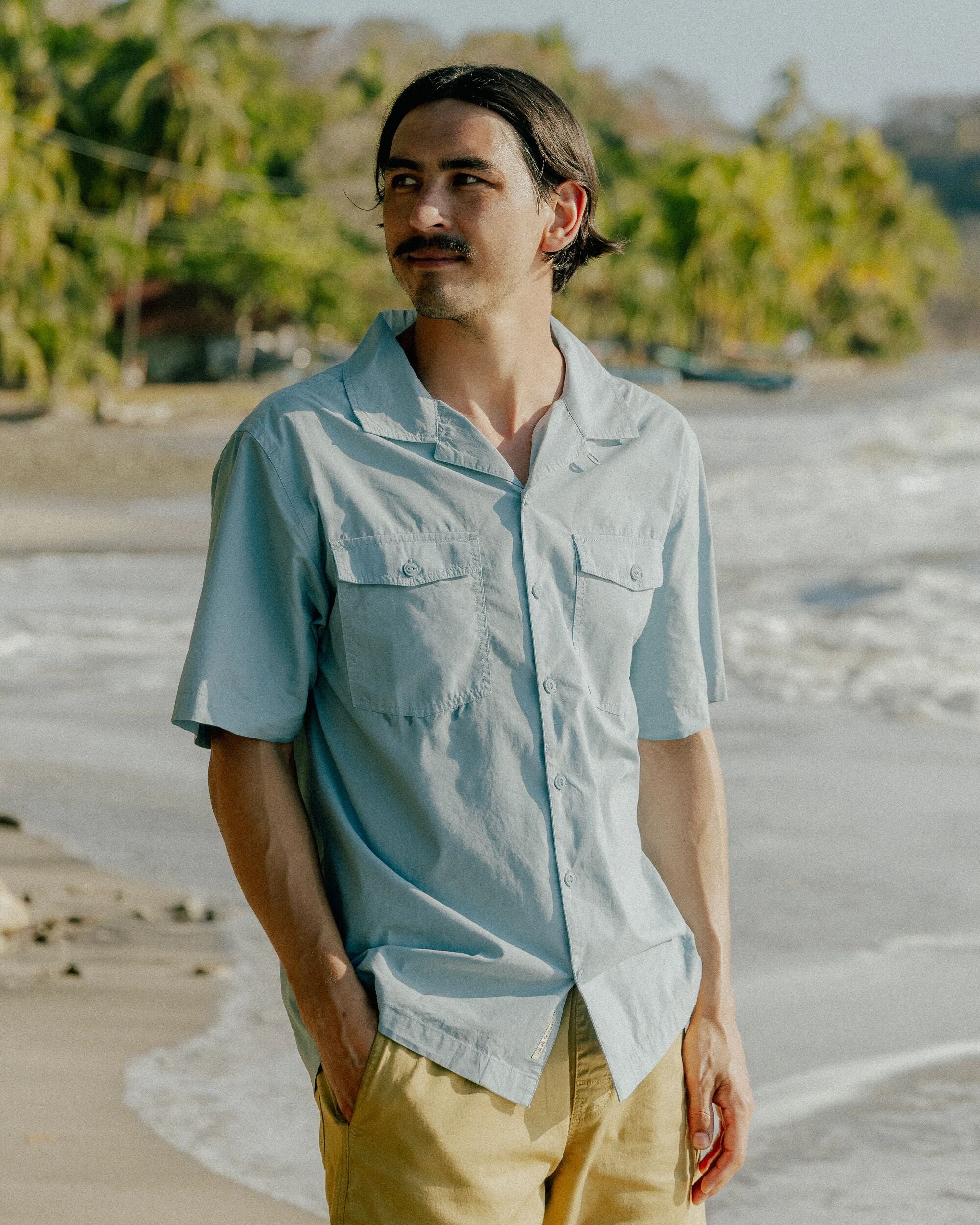 Acreage Shirt - Faded Denim - Lifestyle