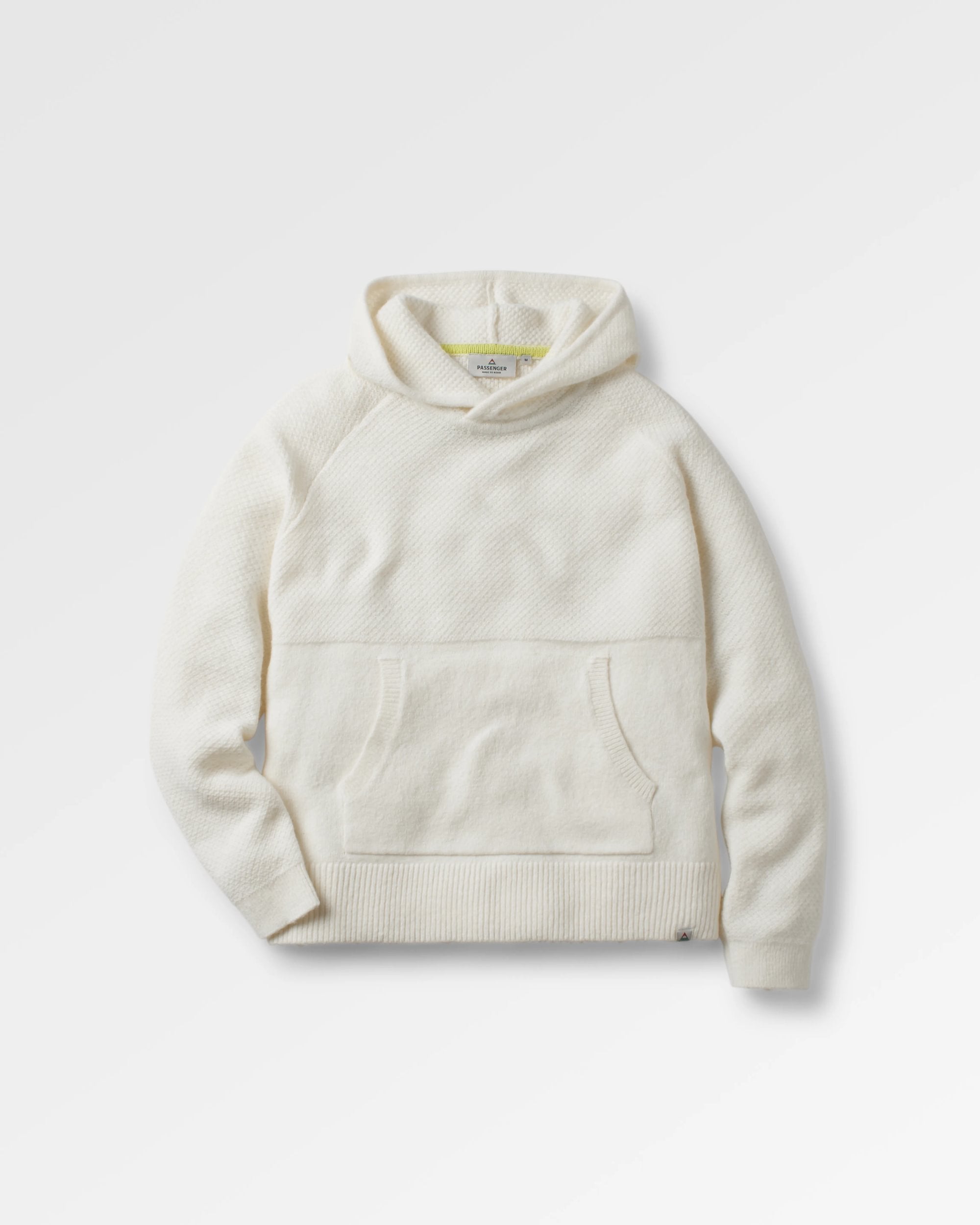 Cove Recycled Knitted Hoodie Off White – Passenger