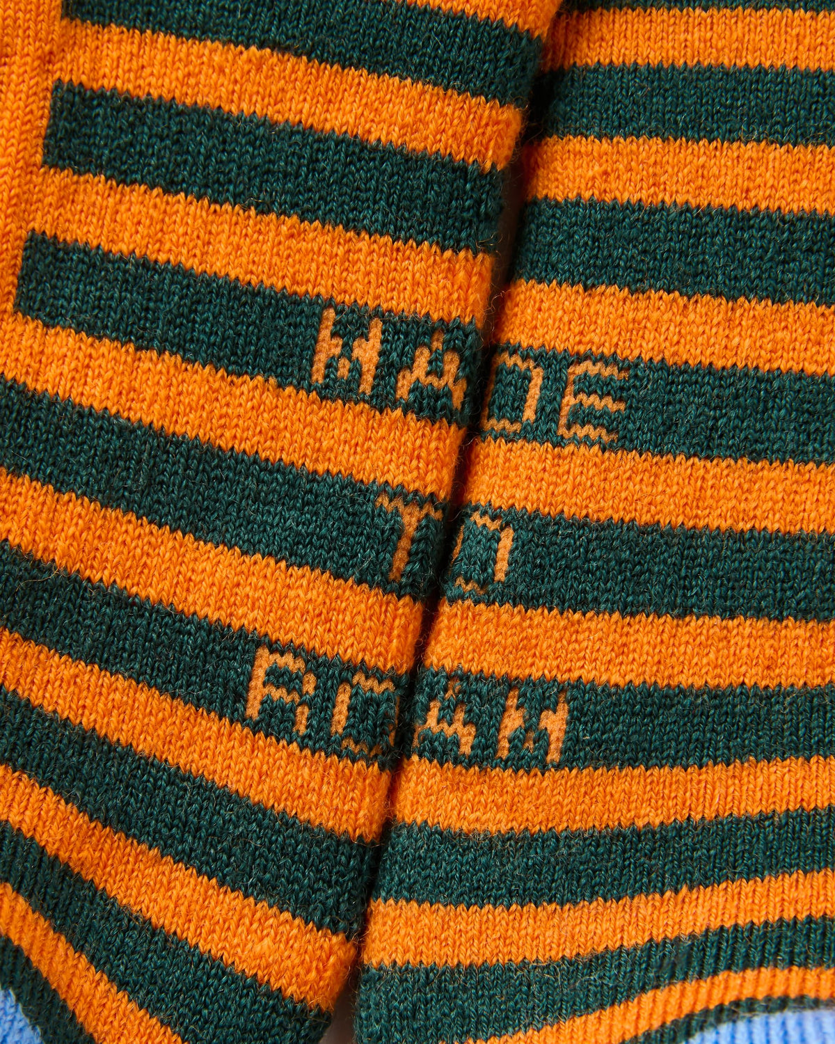 Tillamock Merino Active Quarter Sock - Bright Orange - Flatlay