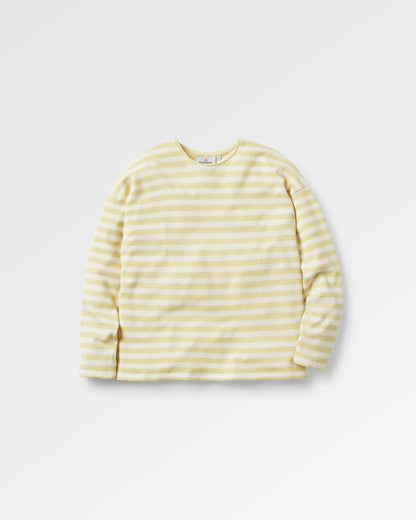 Panorama Striped LS T-Shirt - Lime Stripe