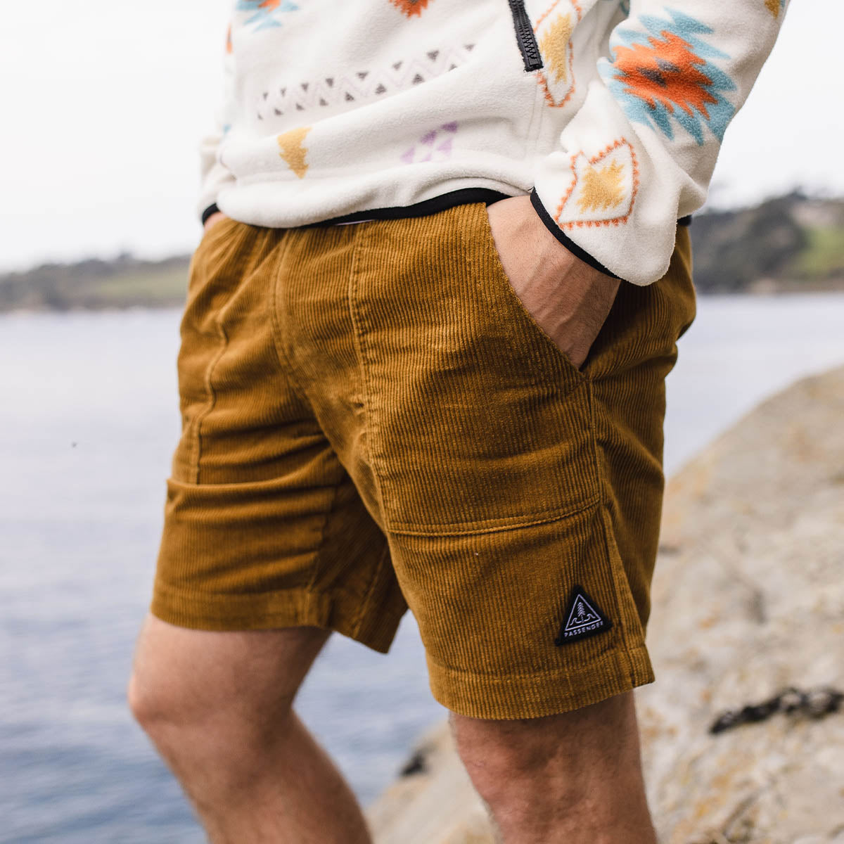 Topanga Organic Shorts Tapenade Passenger