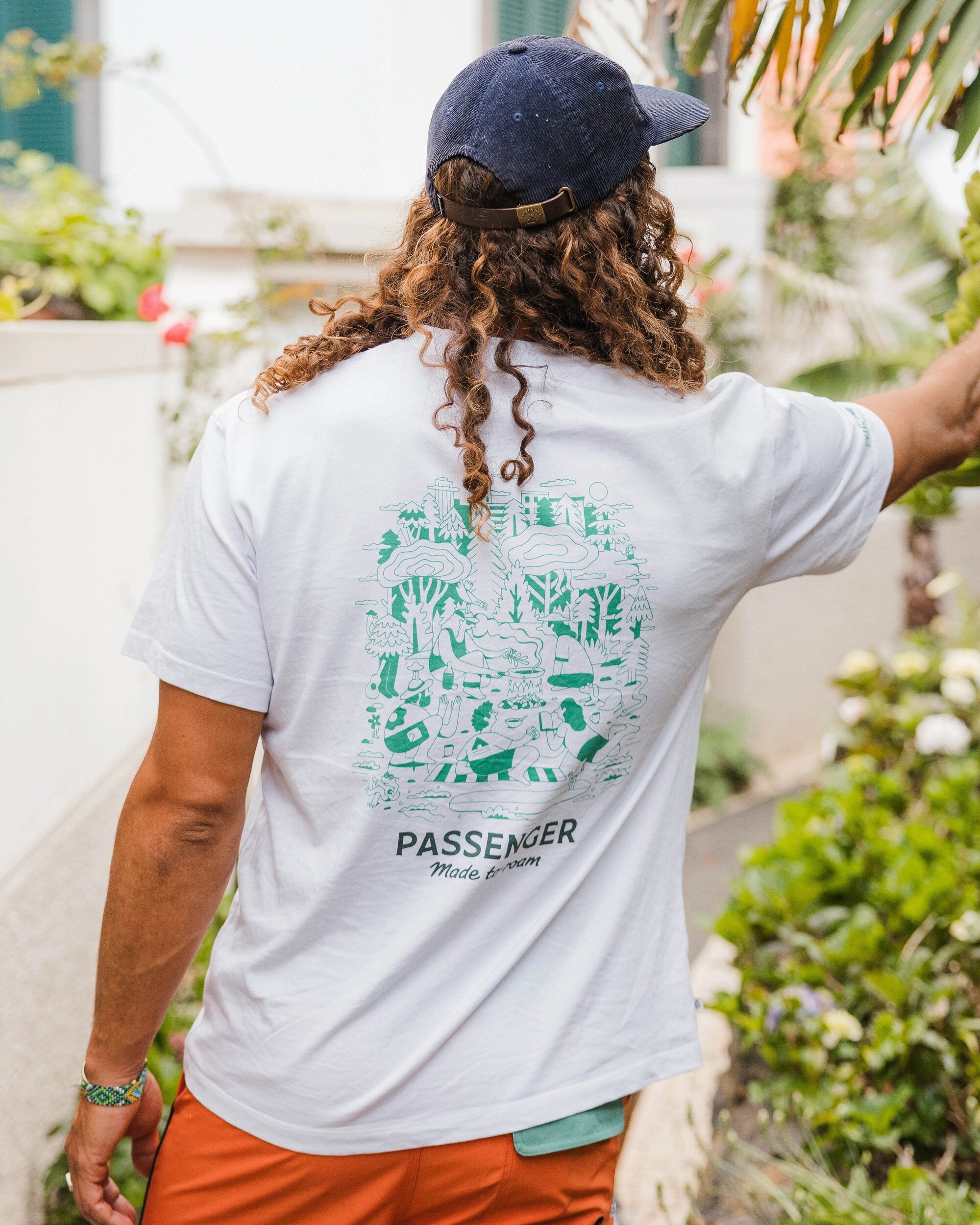 Better Outside Organic Relaxed Fit T-Shirt - White - Lifestyle