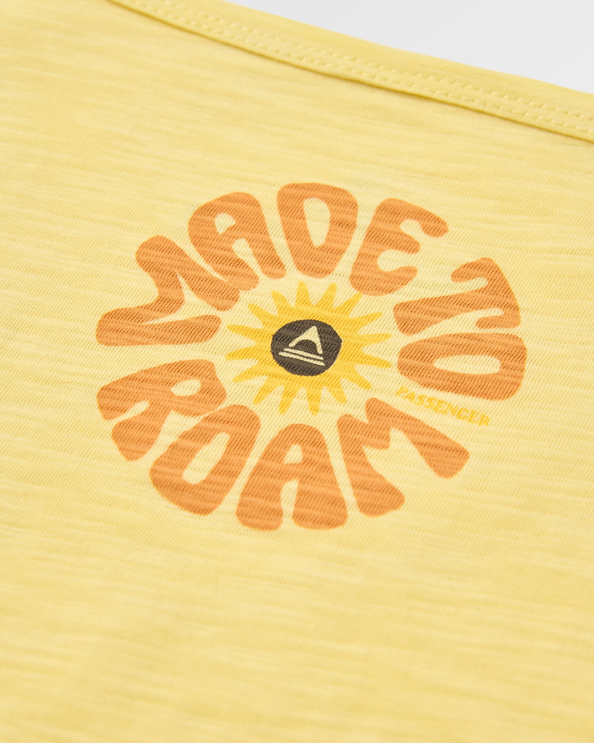 Easy Days Strappy Vest - Sunlight - Flatlay