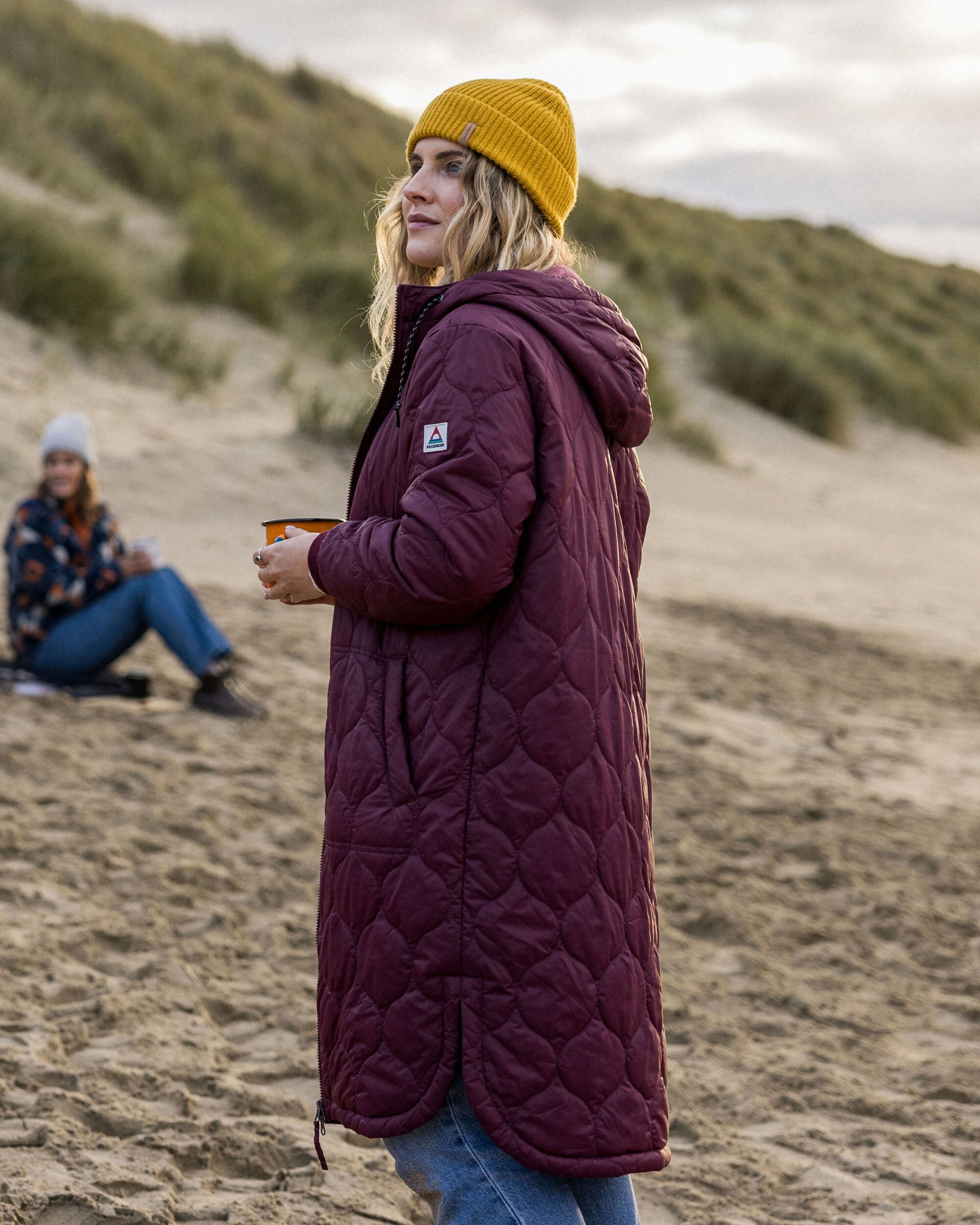Flora 2.0 Long Recycled Insulated Parka - Wine