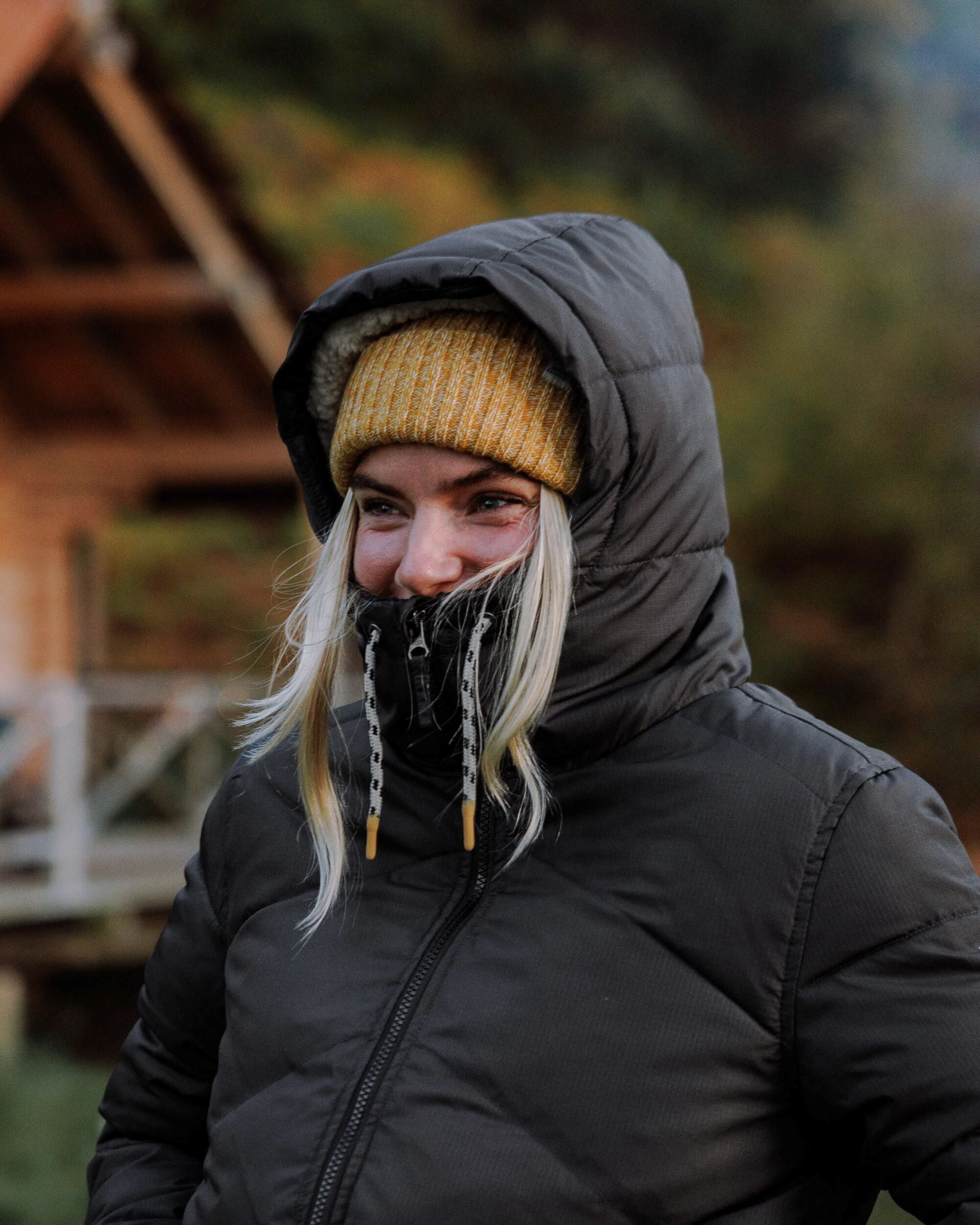 Kinsey Recycled Jacket - Phantom Black - Lifestyle