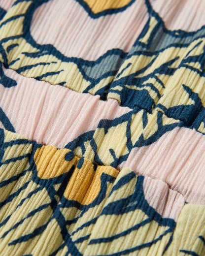 Thimbleberry Jumpsuit - Vintage Floral Sunlight - Flatlay